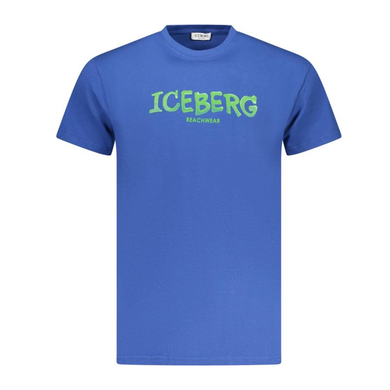 Мъжка тениска с къс ръкав , синя