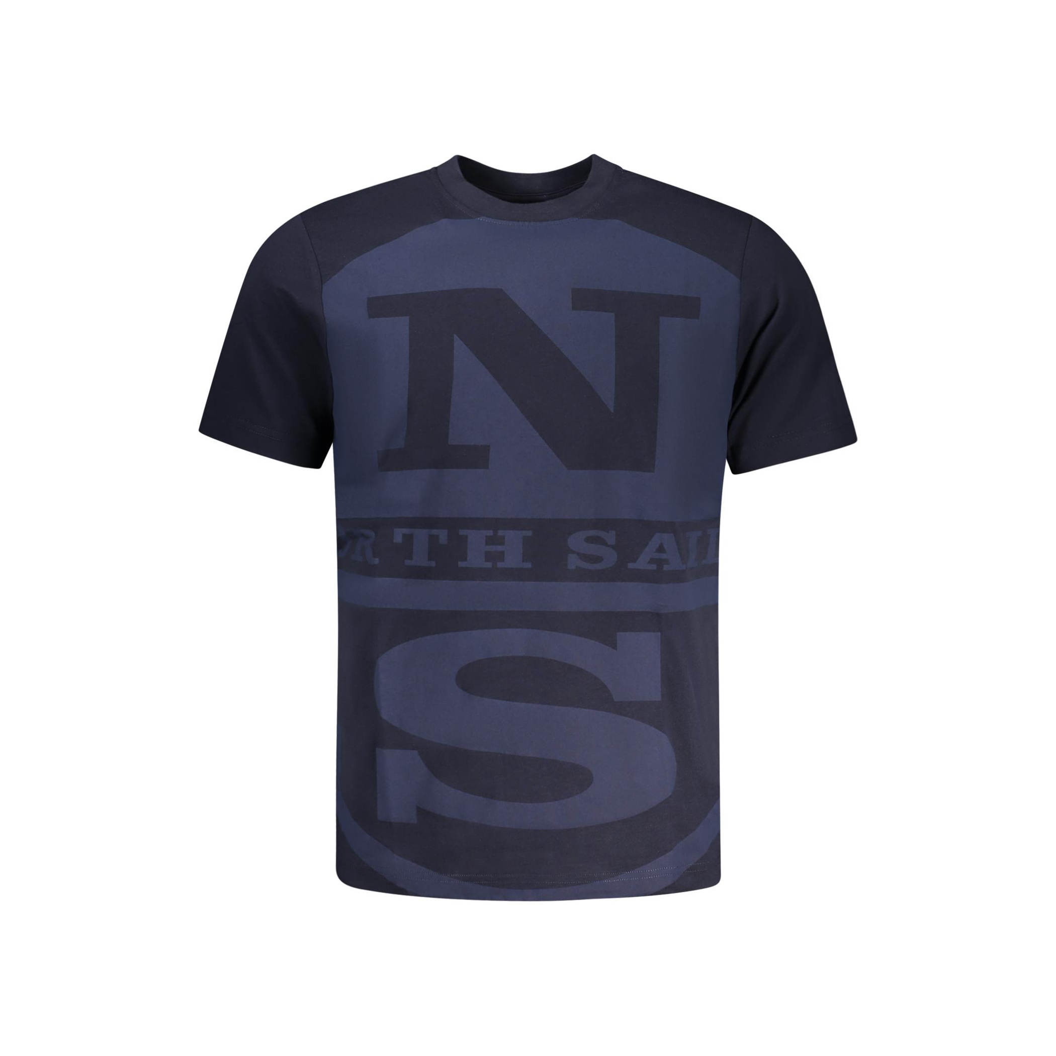 Снимка на Мъжка тениска с къс ръкав , синя NORTH SAILS