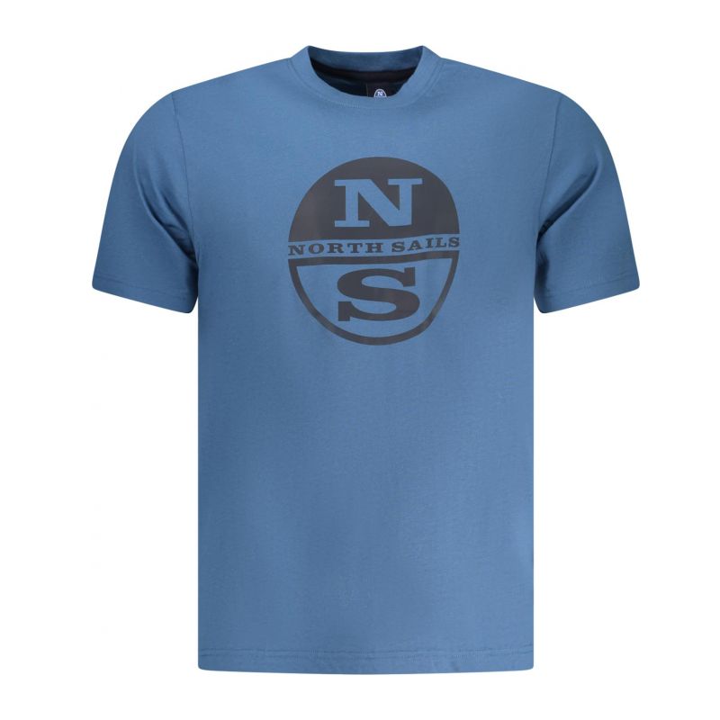 Мъжка тениска с къс ръкав , синя