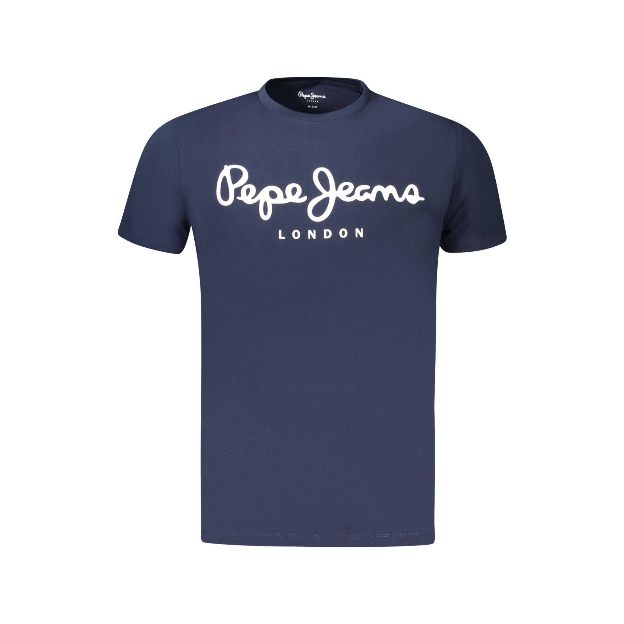 Снимка на Мъжка тениска с къс ръкав , синя PEPE JEANS