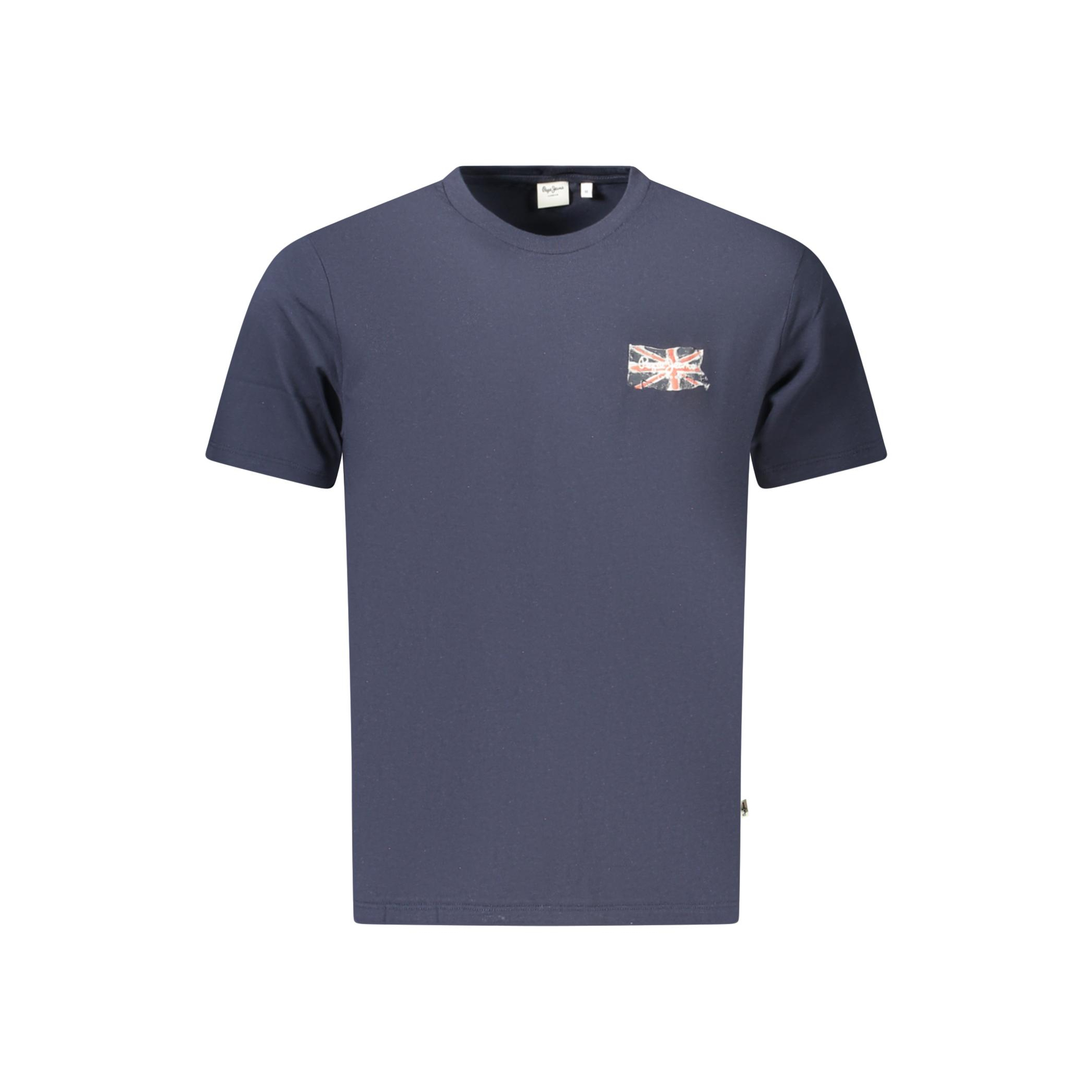 Снимка на Мъжка тениска с къс ръкав , синя PEPE JEANS