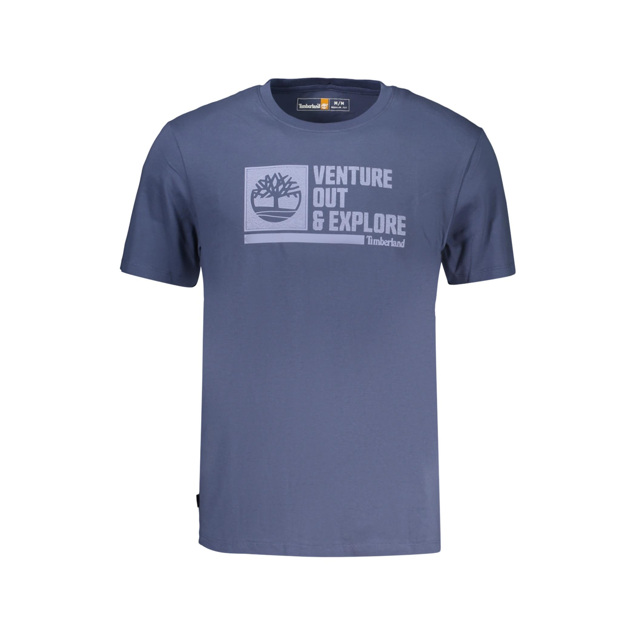 Снимка на Мъжка тениска с къс ръкав , синя TIMBERLAND