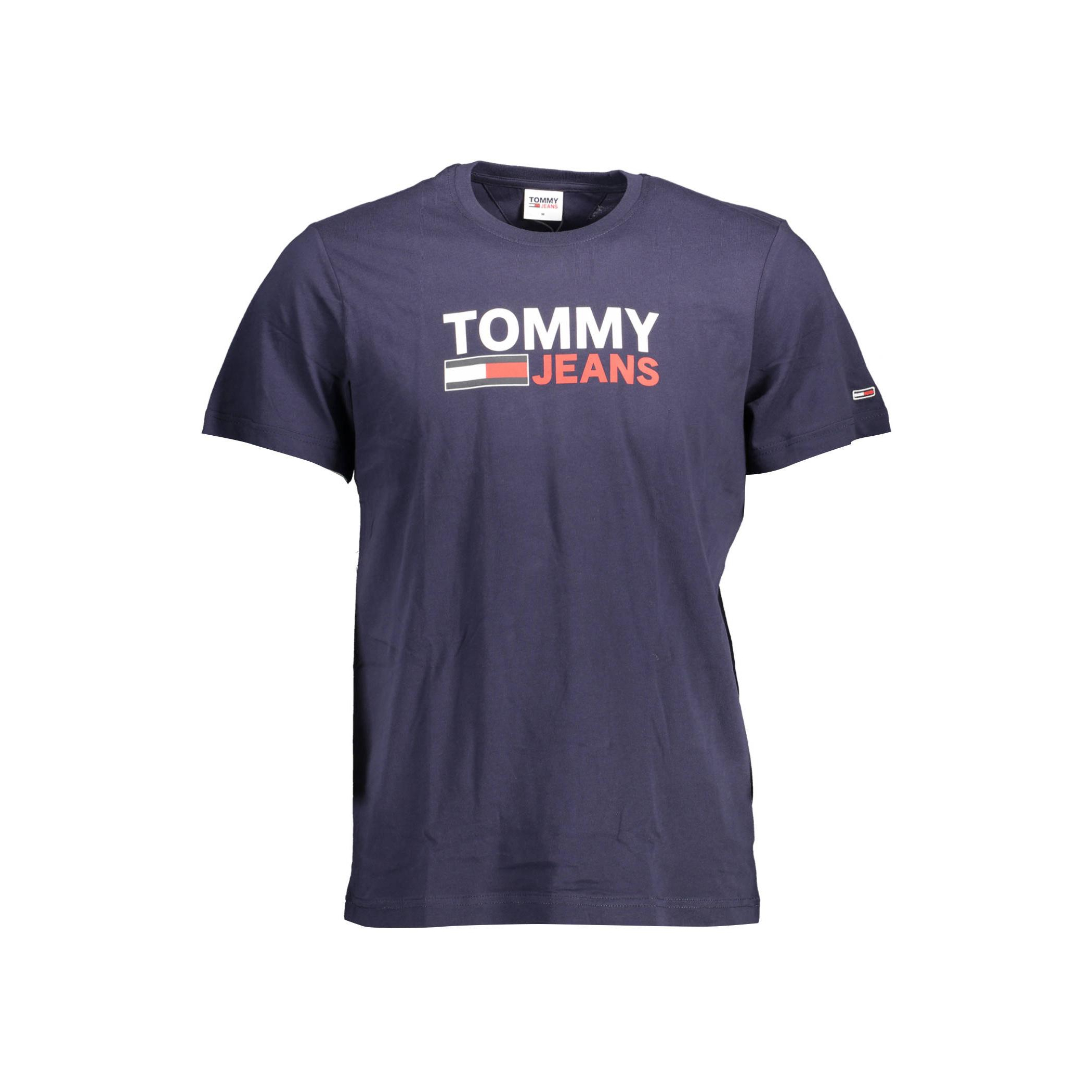 Снимка на Мъжка тениска с къс ръкав , синя TOMMY HILFIGER