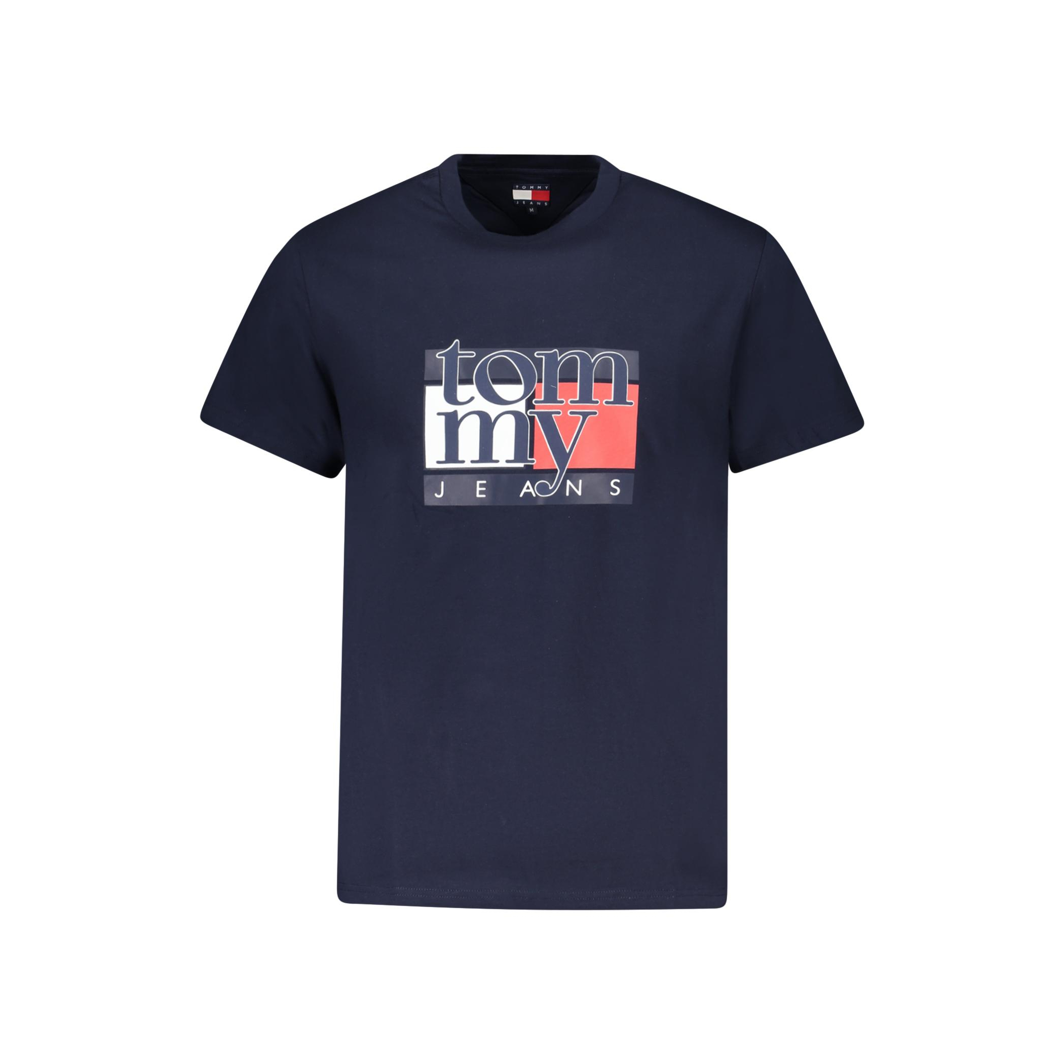 Снимка на Мъжка тениска с къс ръкав , синя TOMMY HILFIGER