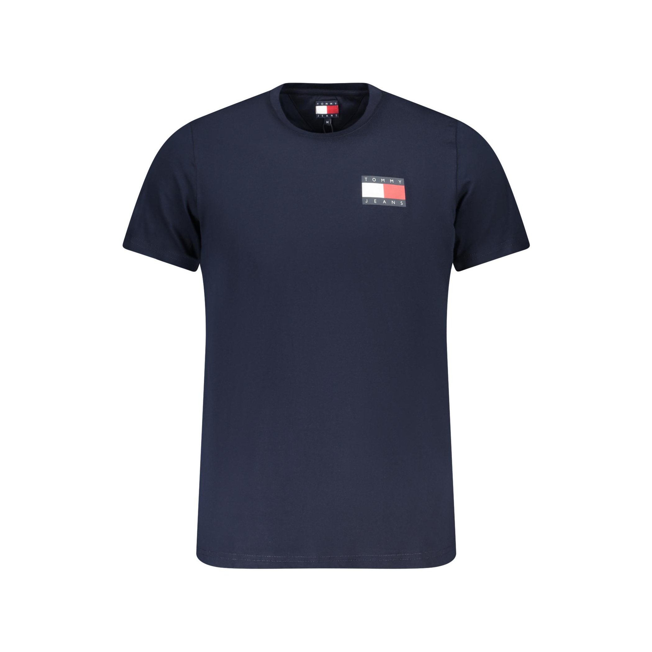 Снимка на Мъжка тениска с къс ръкав , синя TOMMY HILFIGER