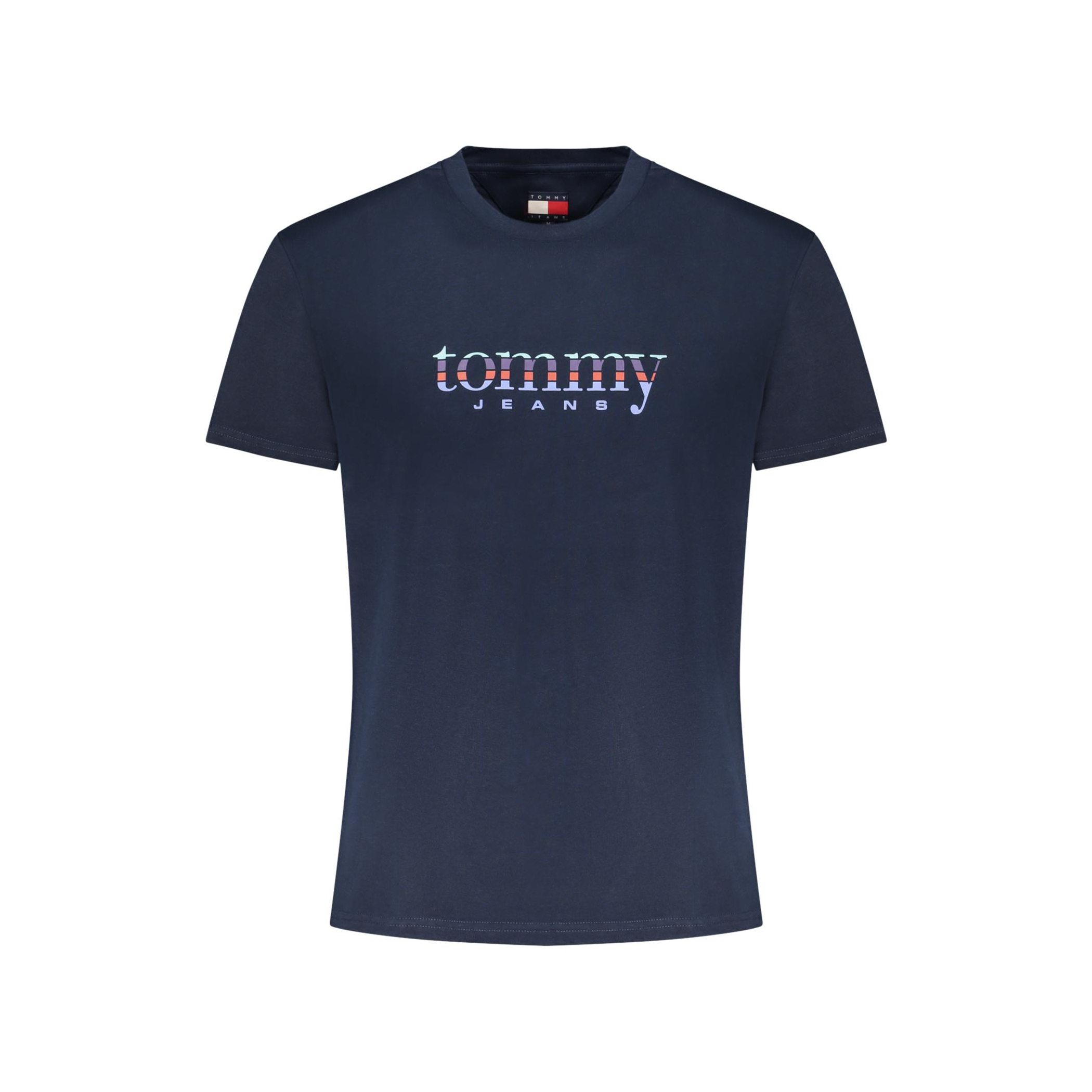 Снимка на Мъжка тениска с къс ръкав , синя TOMMY HILFIGER