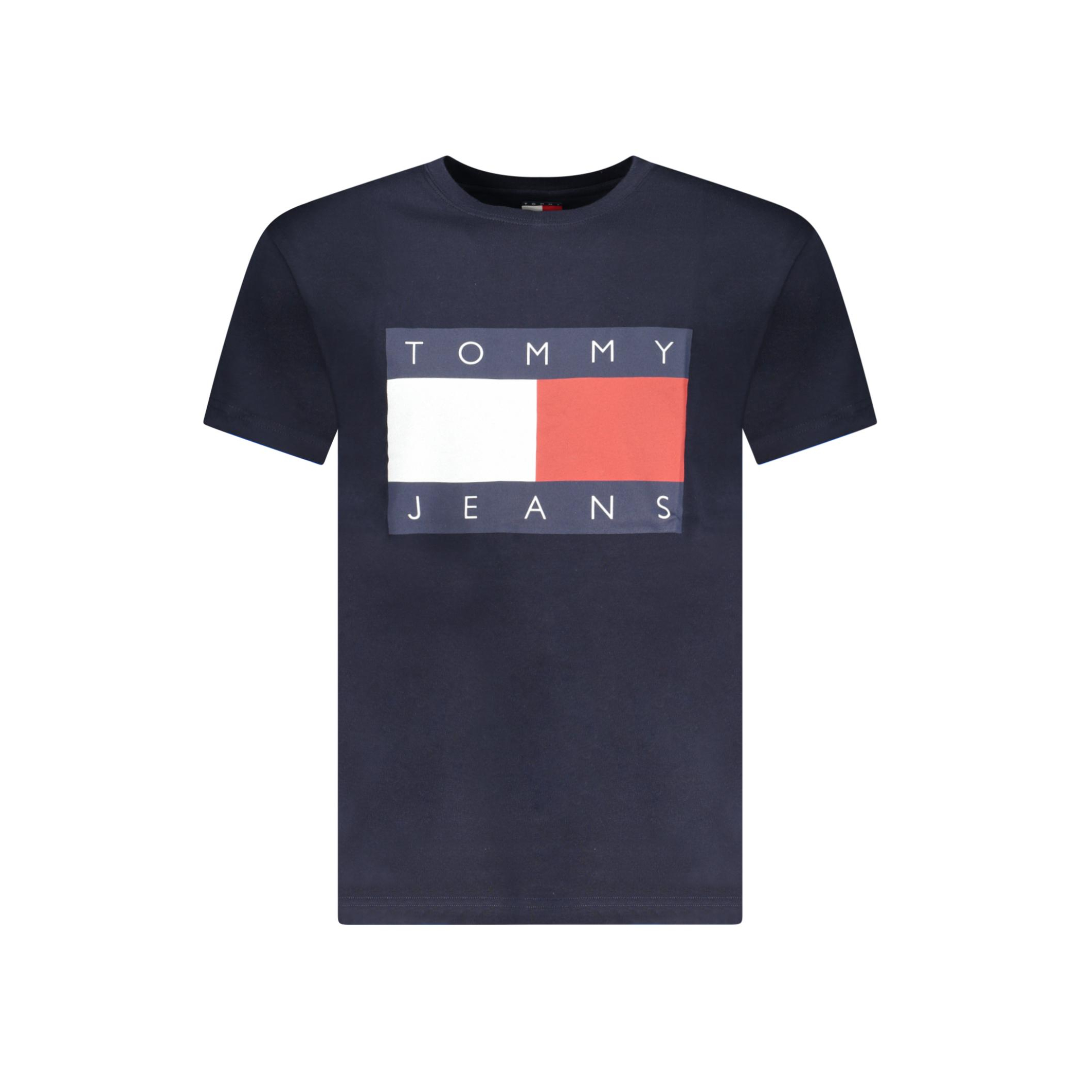 Снимка на Мъжка тениска с къс ръкав , синя TOMMY HILFIGER