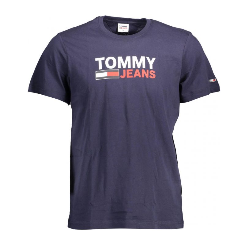 Снимка на Мъжка тениска с къс ръкав , синя TOMMY HILFIGER 