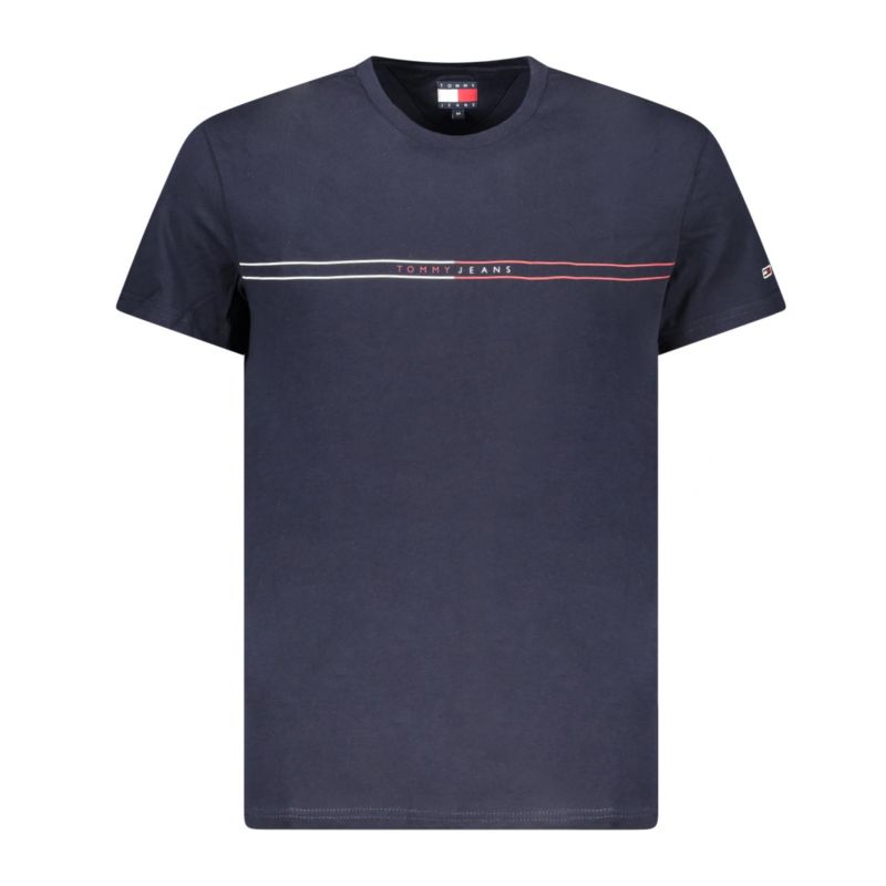 Снимка на Мъжка тениска с къс ръкав , синя TOMMY HILFIGER 