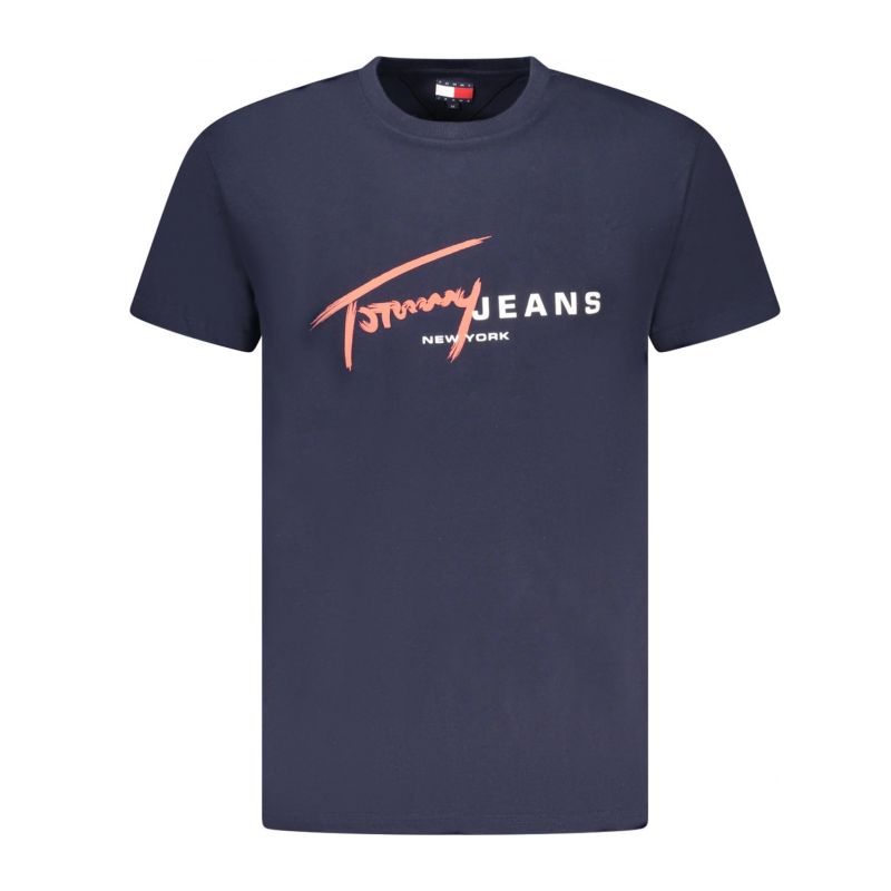 Снимка на Мъжка тениска с къс ръкав , синя TOMMY HILFIGER 