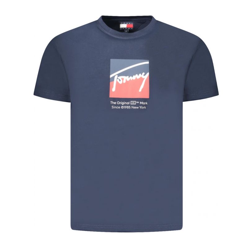 Снимка на Мъжка тениска с къс ръкав , синя TOMMY HILFIGER 