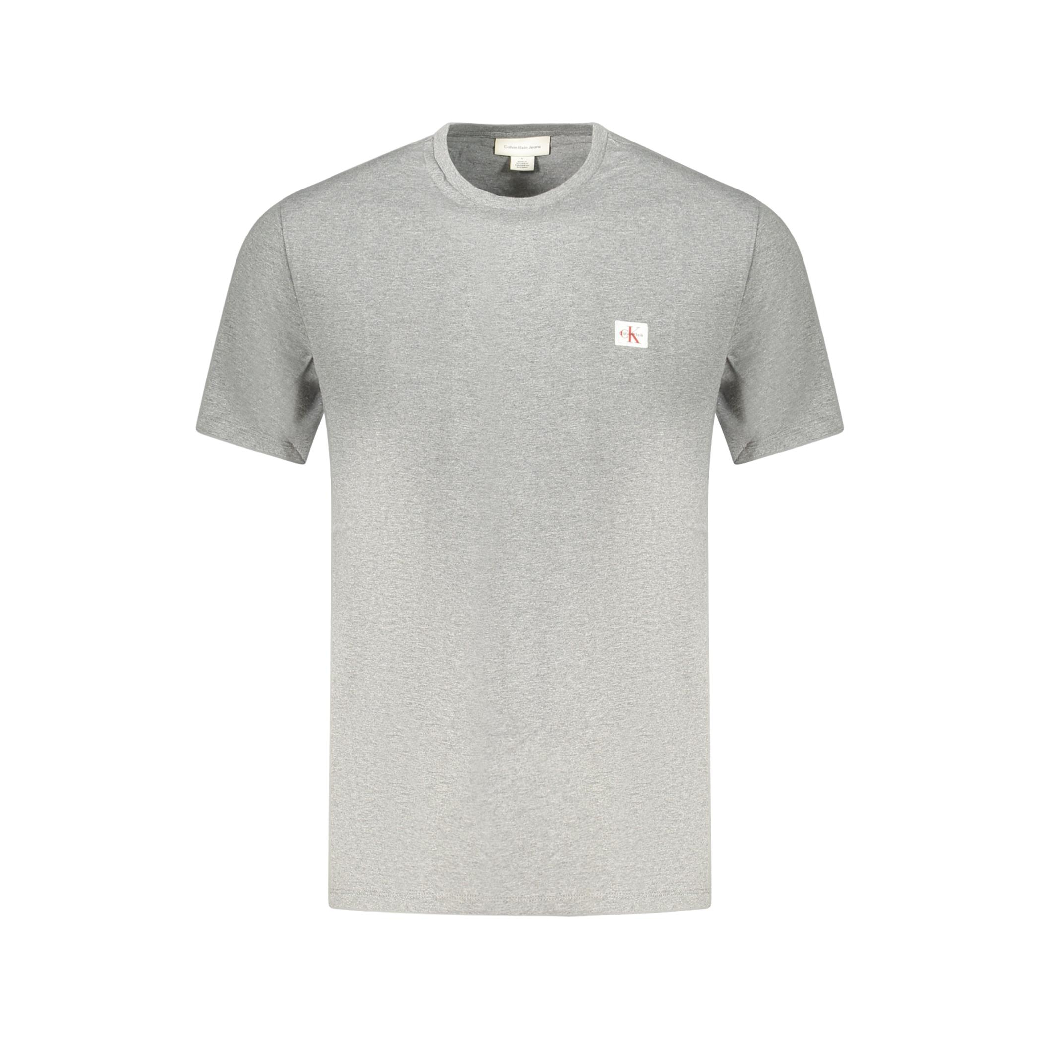Снимка на Мъжка тениска с къс ръкав , сива CALVIN KLEIN