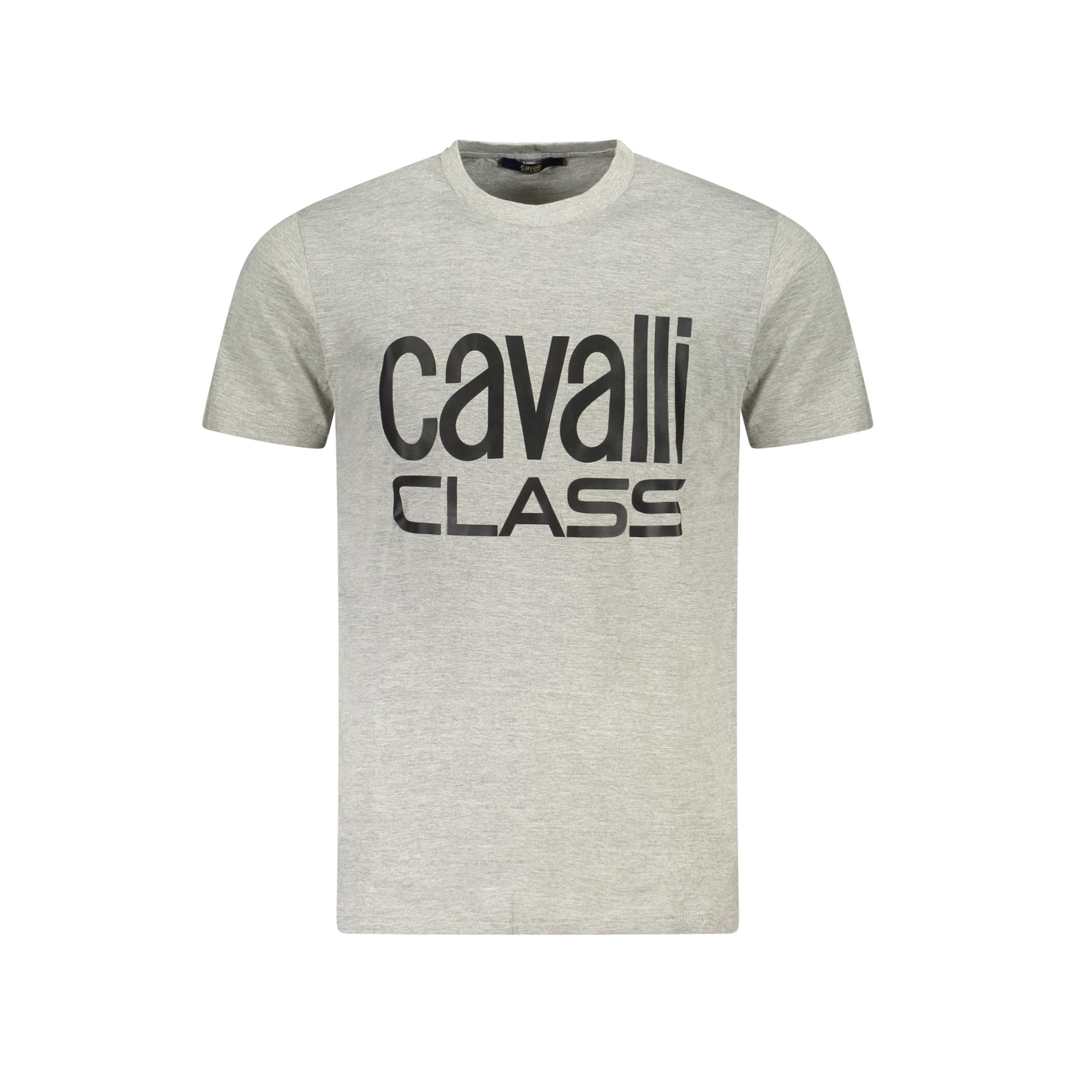 Снимка на Мъжка тениска с къс ръкав , сива CAVALLI CLASS