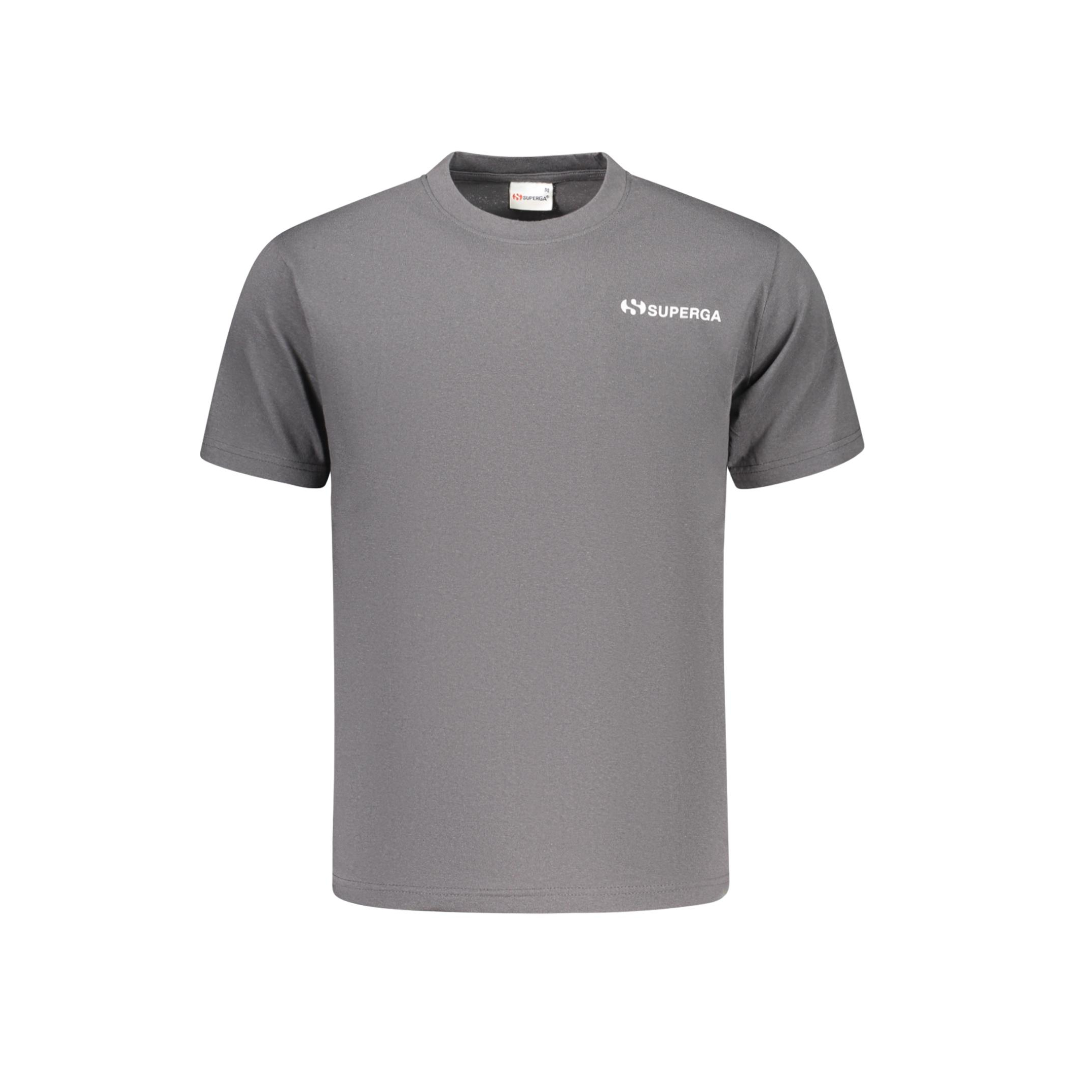 Снимка на Мъжка тениска с къс ръкав , сива SUPERGA
