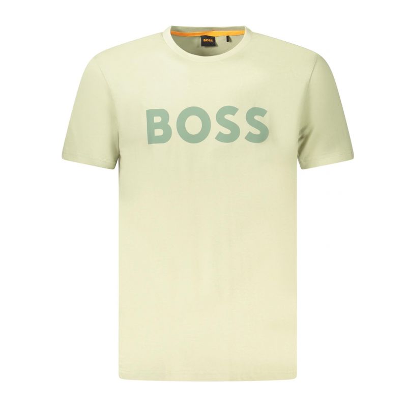Снимка на Мъжка тениска с къс ръкав , зелена BOSS 