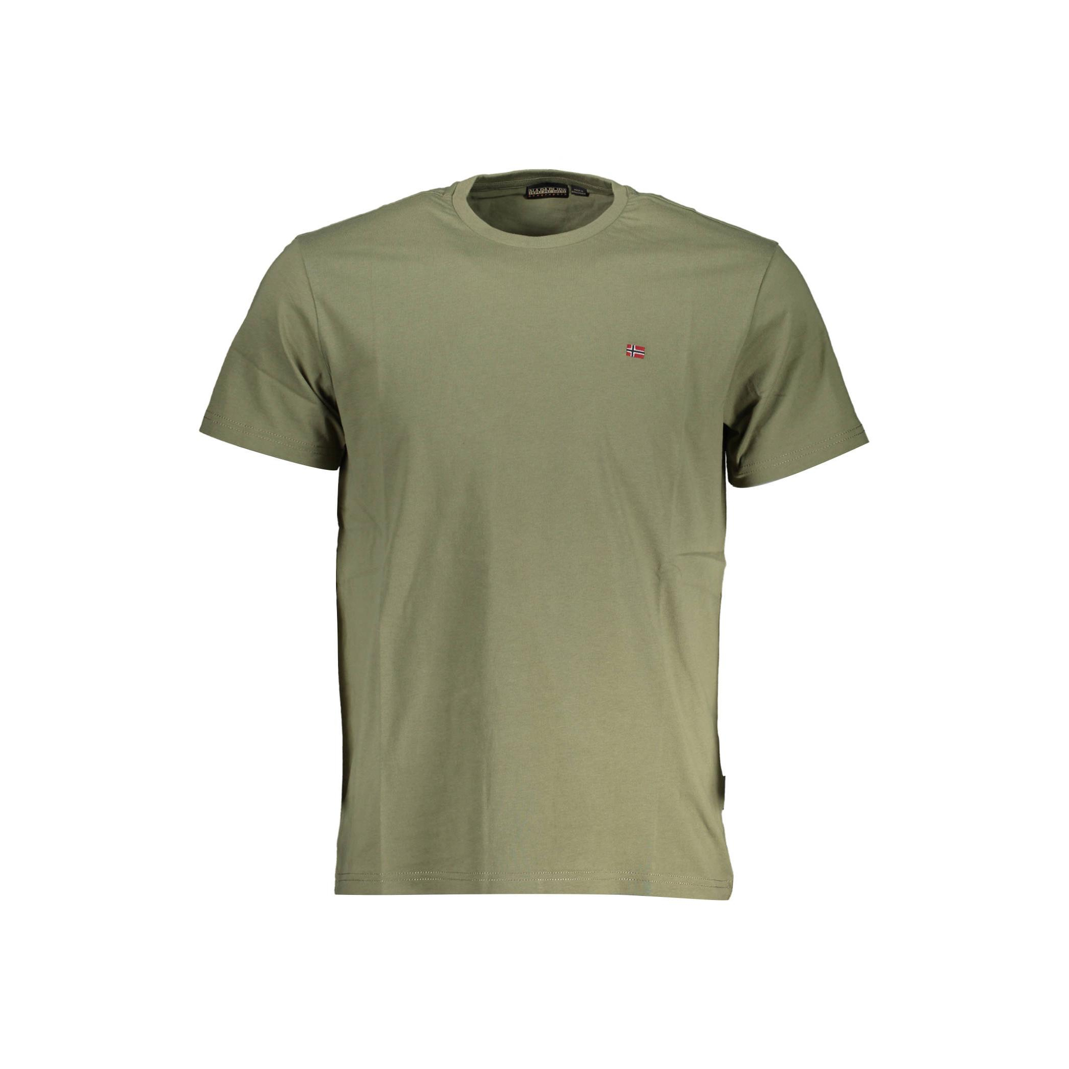 Снимка на Мъжка тениска с къс ръкав , зелена NAPAPIJRI