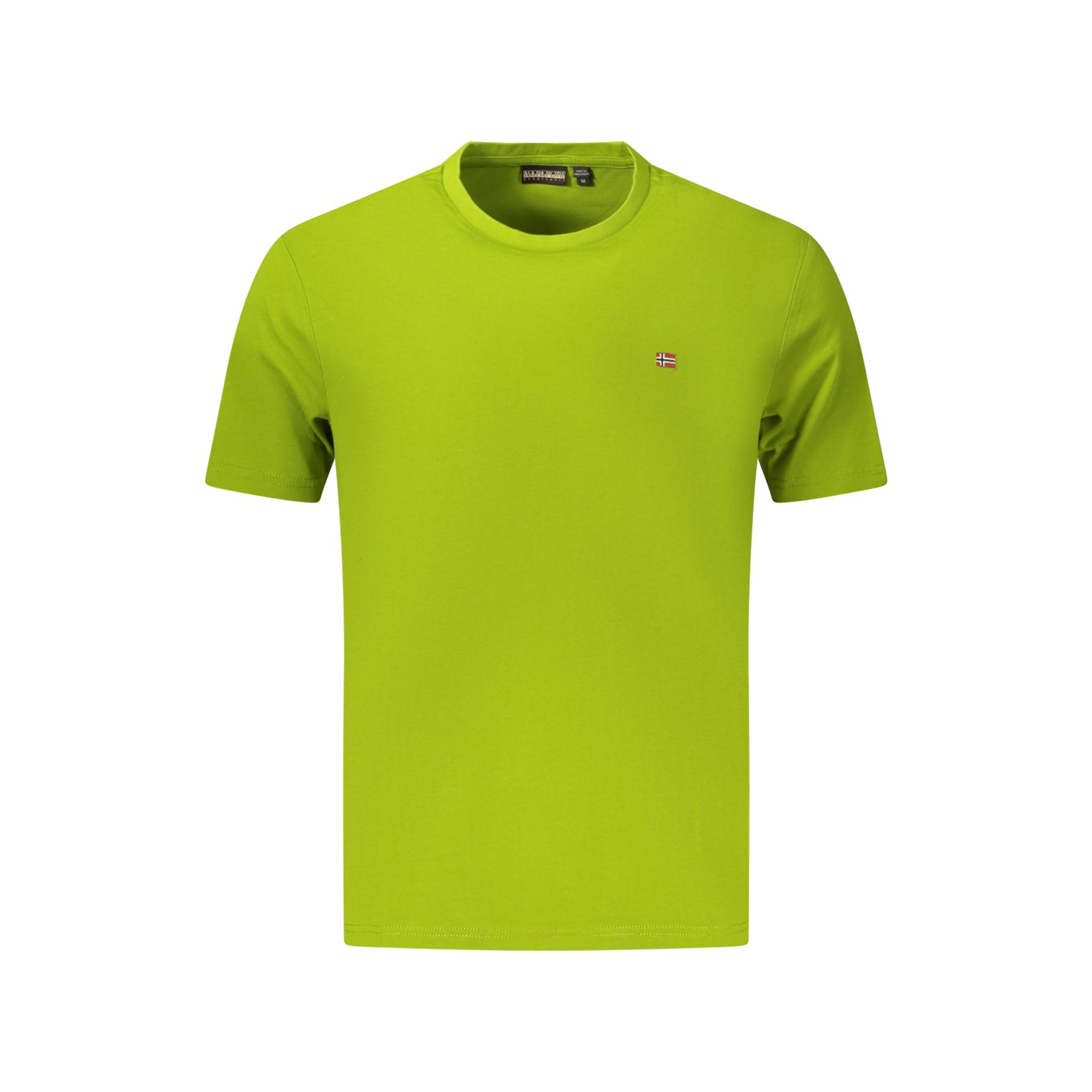 Снимка на Мъжка тениска с къс ръкав , зелена NAPAPIJRI