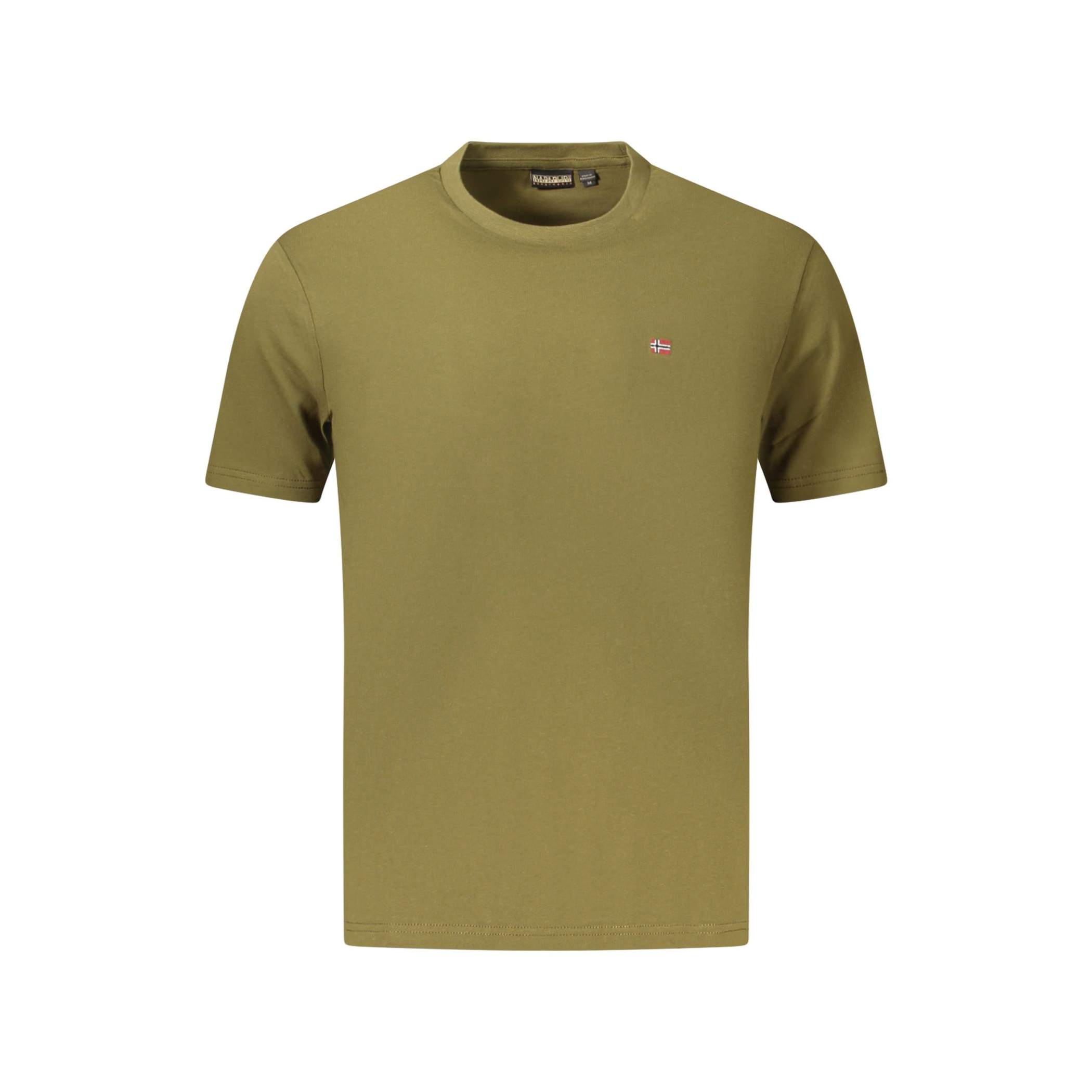 Снимка на Мъжка тениска с къс ръкав , зелена NAPAPIJRI