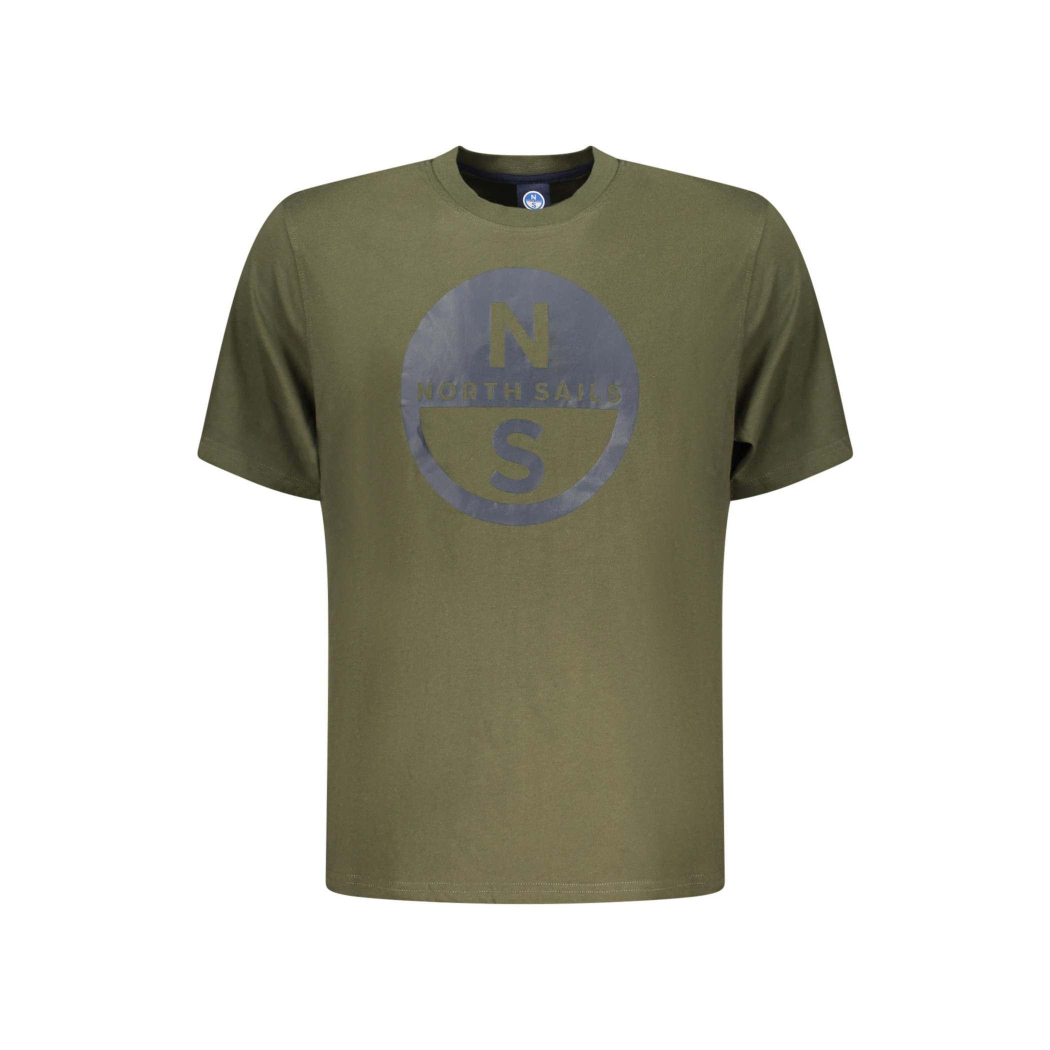 Снимка на Мъжка тениска с къс ръкав , зелена NORTH SAILS