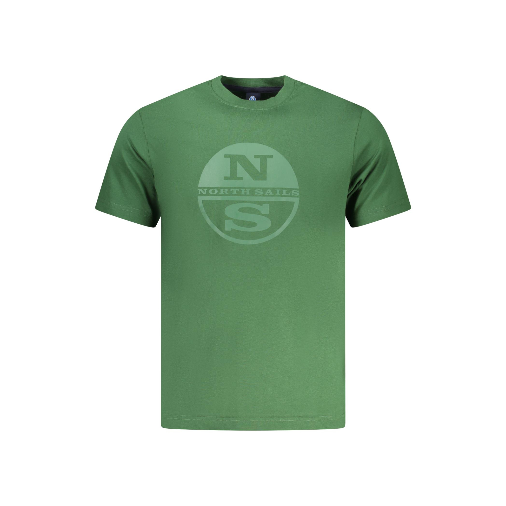 Снимка на Мъжка тениска с къс ръкав , зелена NORTH SAILS