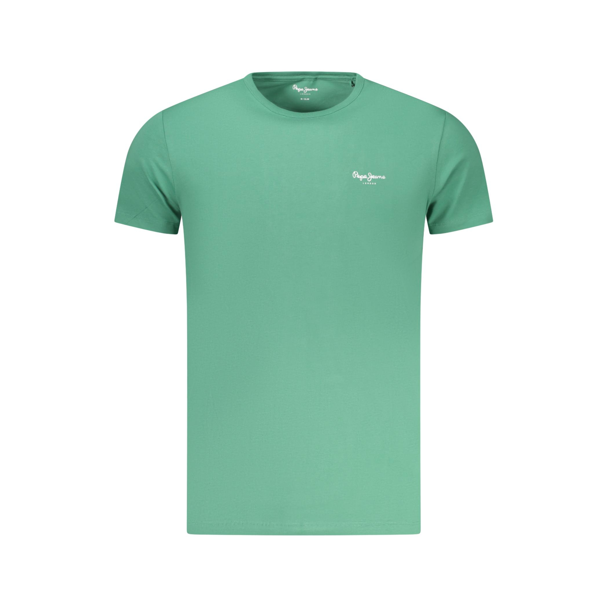 Снимка на Мъжка тениска с къс ръкав , зелена PEPE JEANS