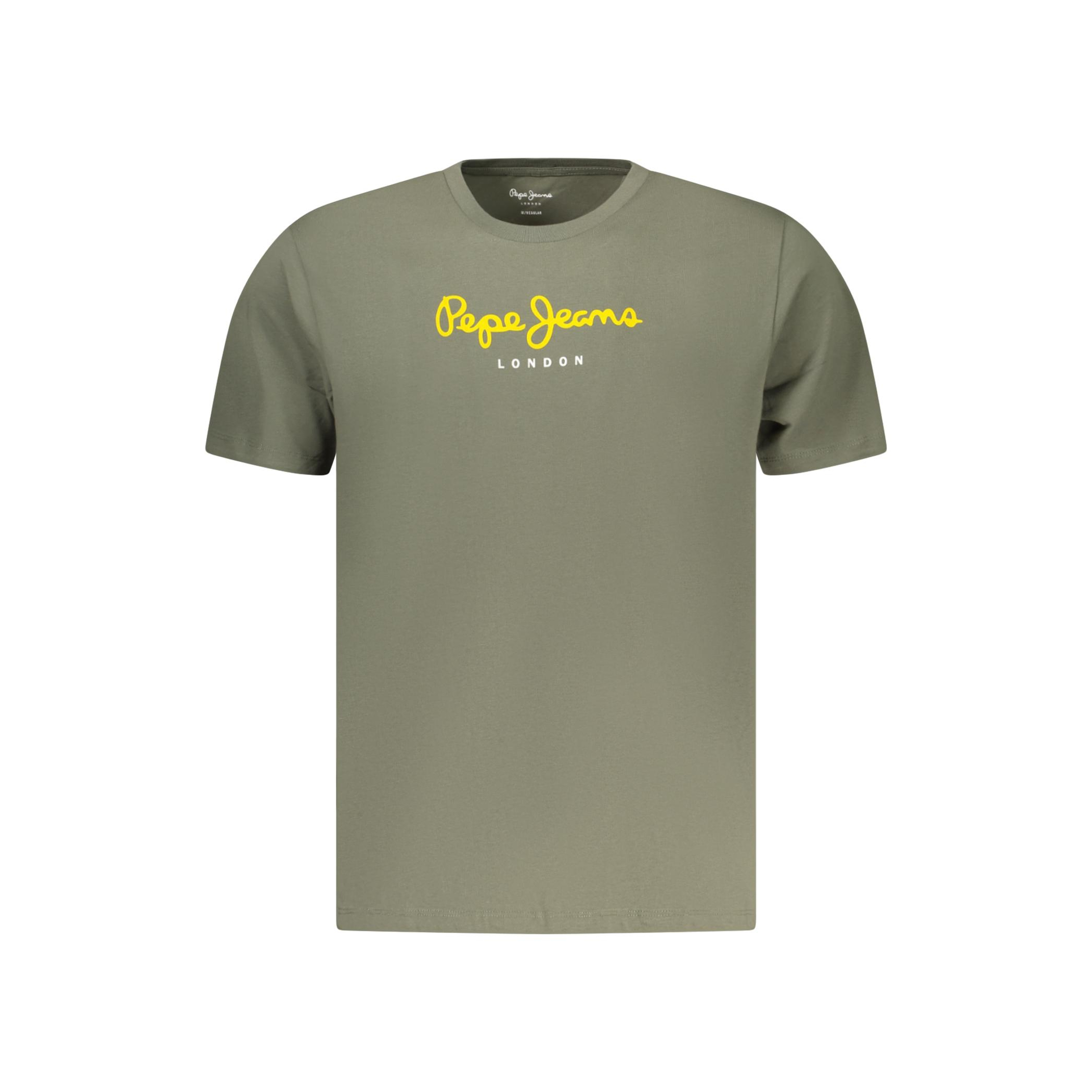 Снимка на Мъжка тениска с къс ръкав , зелена PEPE JEANS