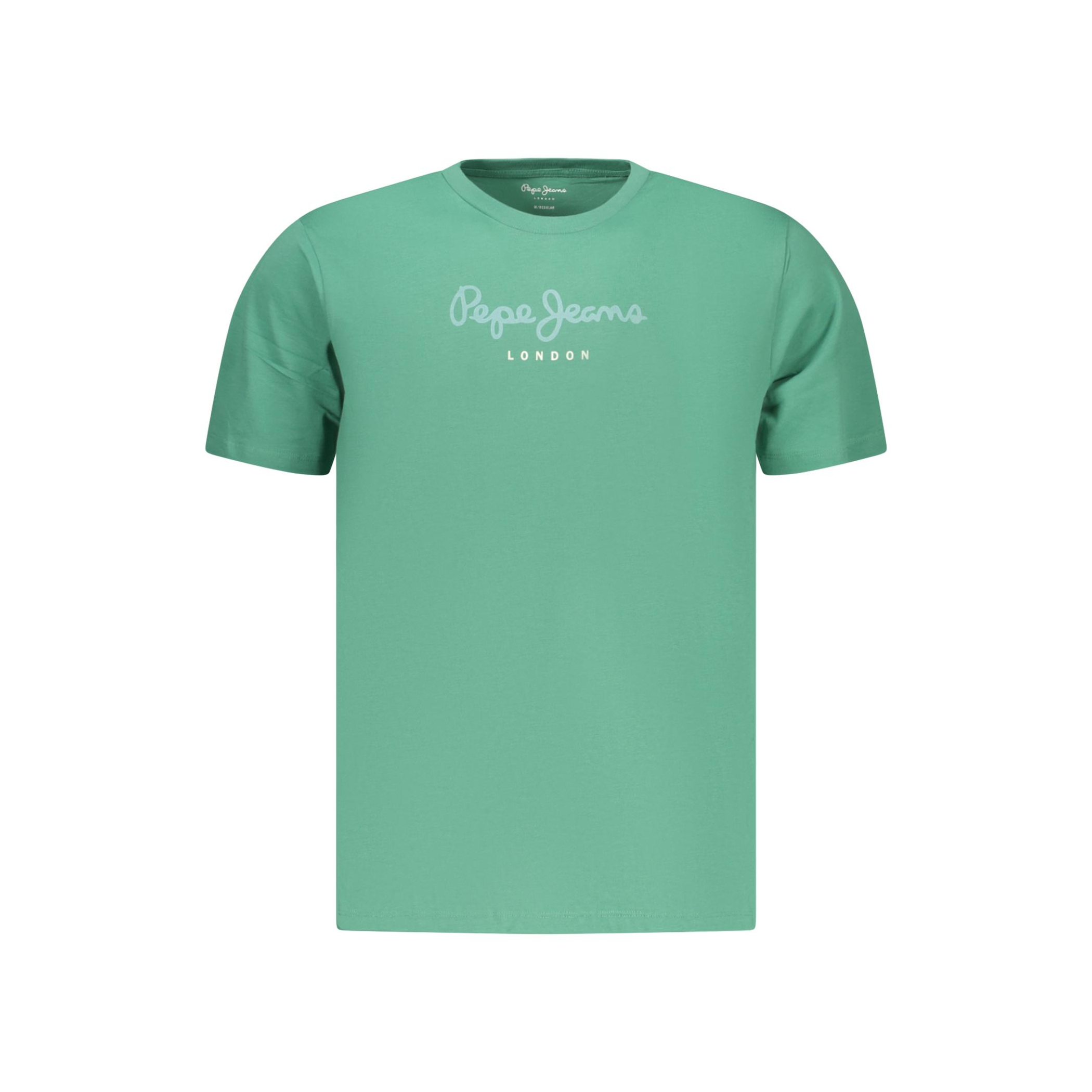 Снимка на Мъжка тениска с къс ръкав , зелена PEPE JEANS