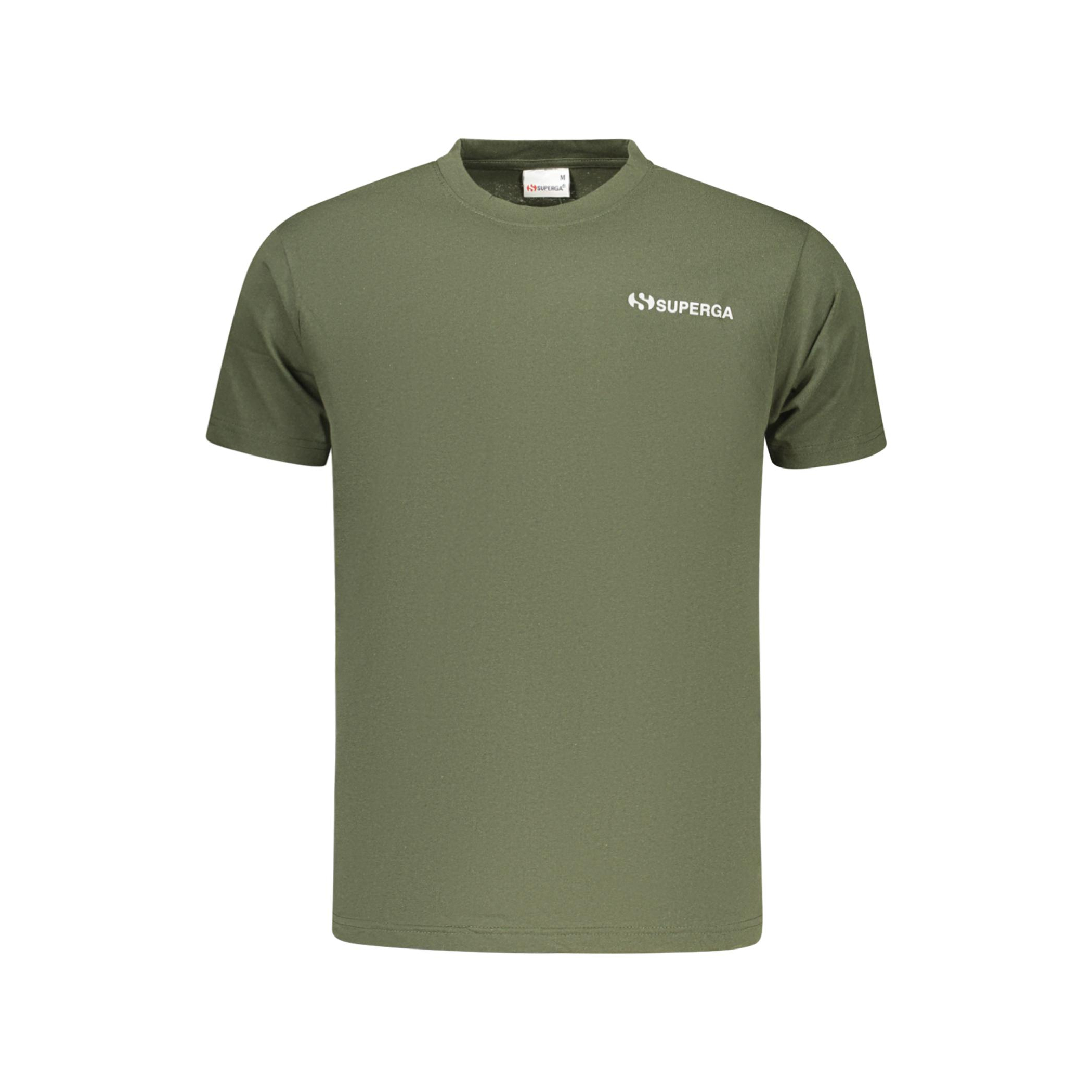 Снимка на Мъжка тениска с къс ръкав , зелена SUPERGA