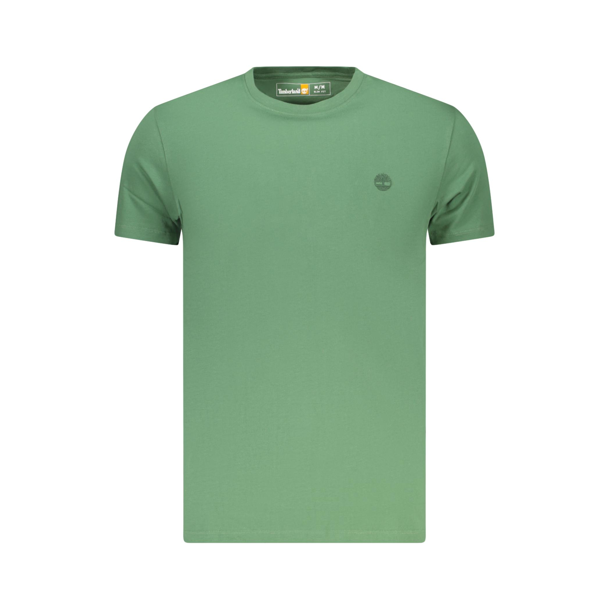 Снимка на Мъжка тениска с къс ръкав , зелена TIMBERLAND