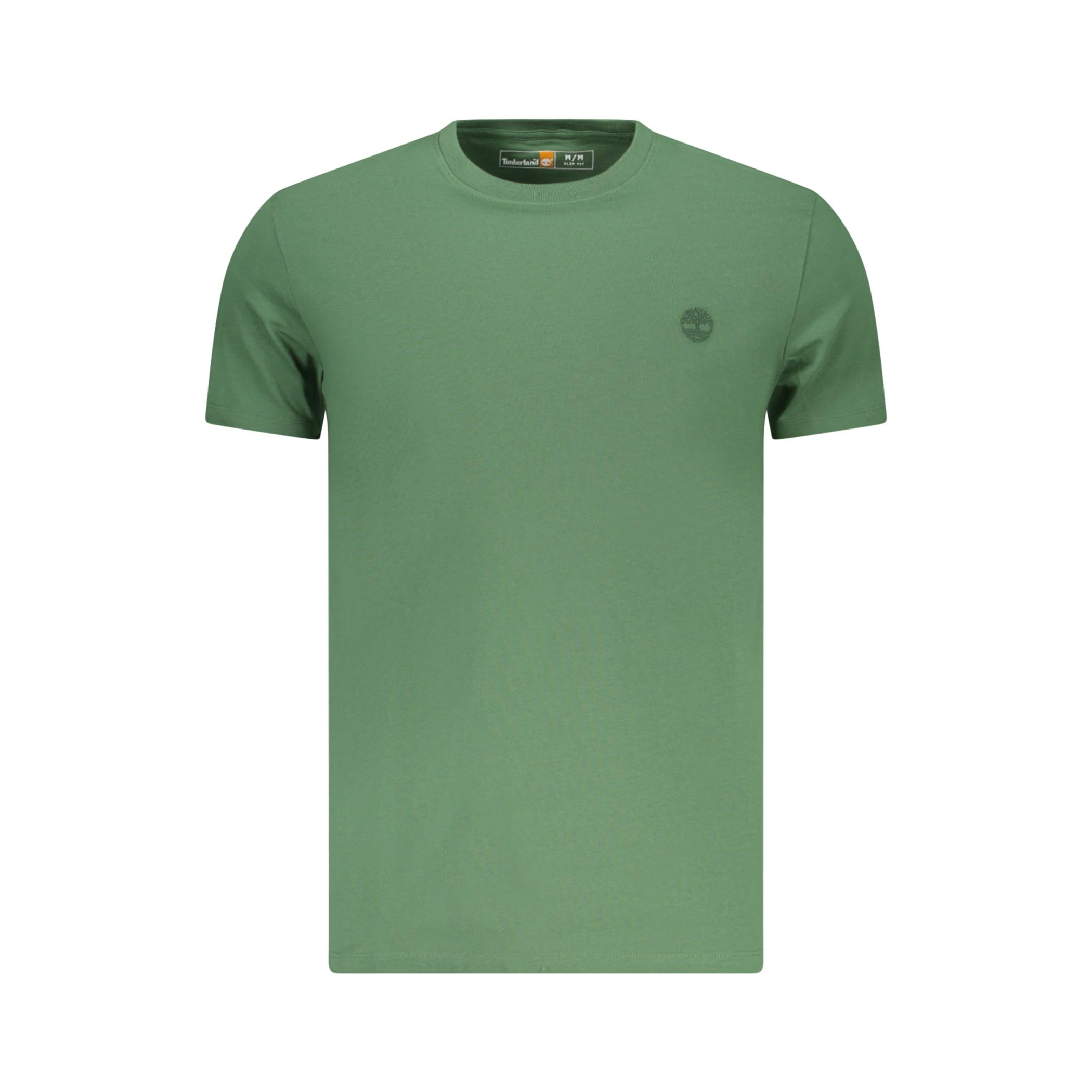 Снимка на Мъжка тениска с къс ръкав , зелена TIMBERLAND