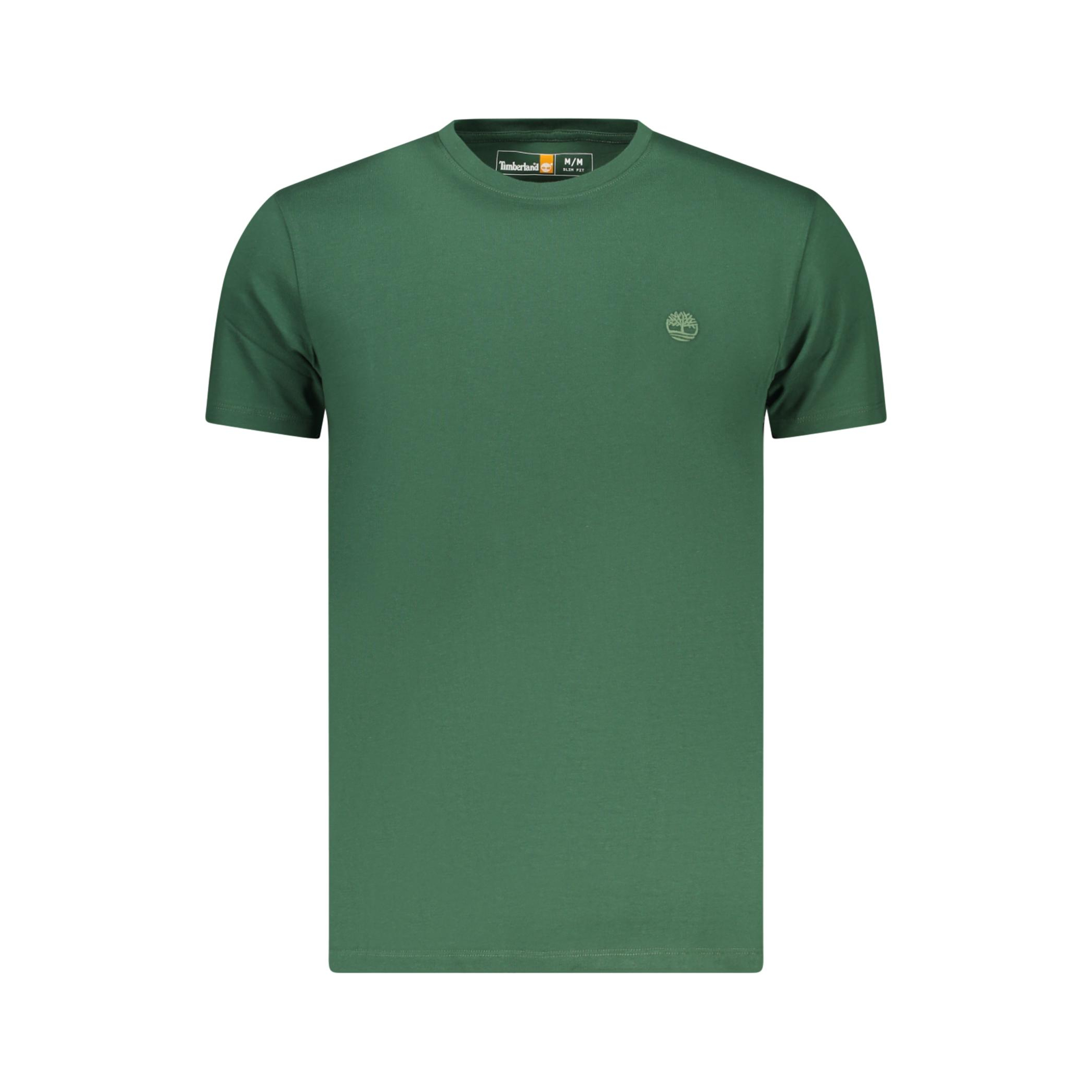 Снимка на Мъжка тениска с къс ръкав , зелена TIMBERLAND