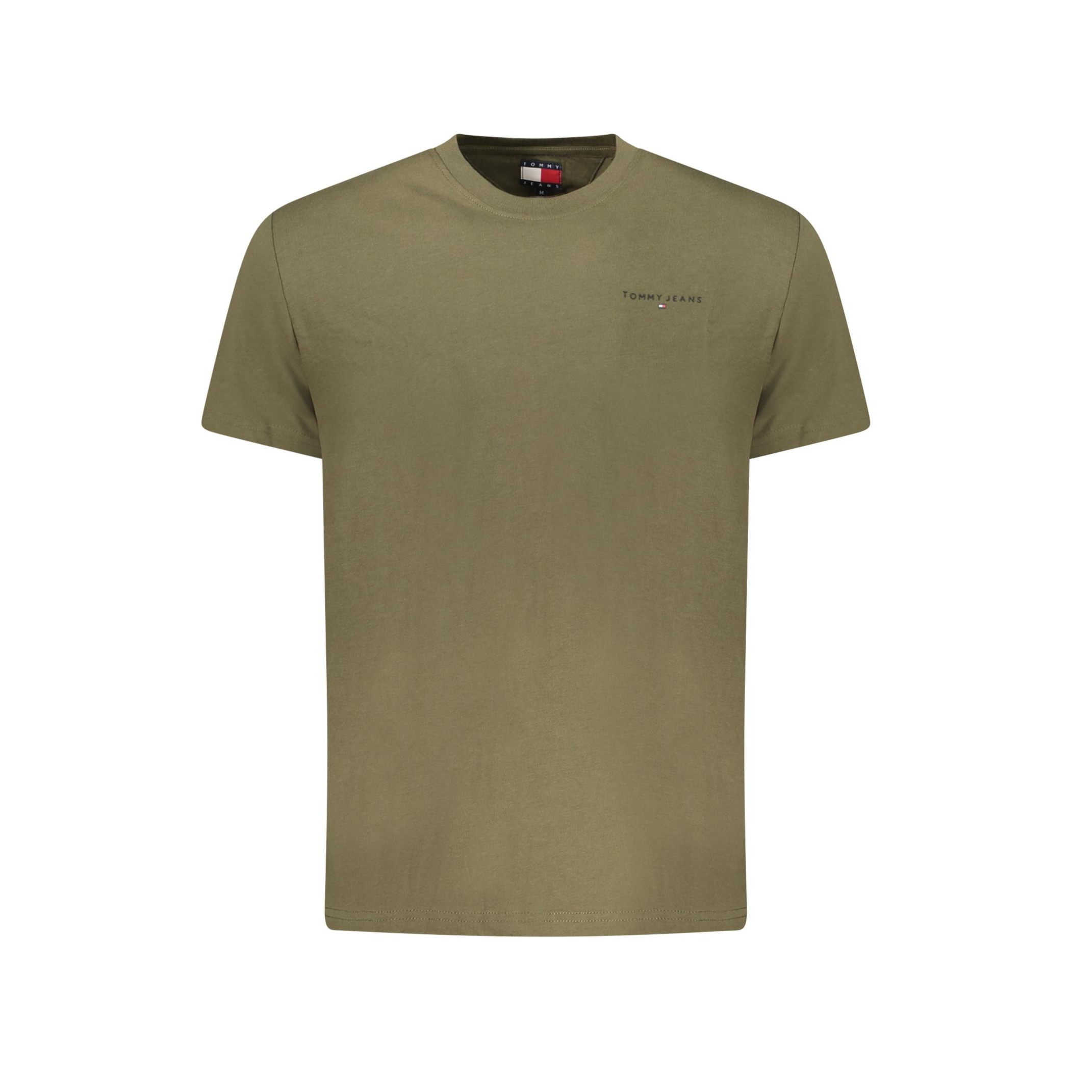 Снимка на Мъжка тениска с къс ръкав , зелена TOMMY HILFIGER