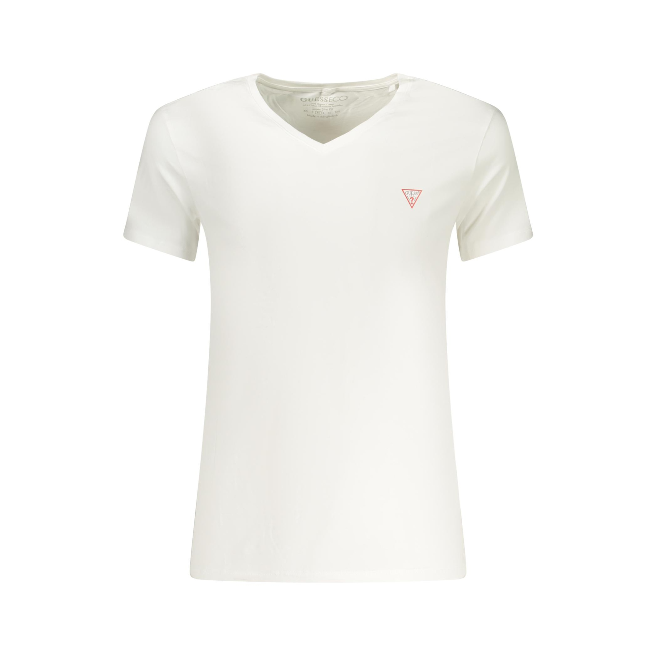 Снимка на Мъжка тениска с къс ръкав  jeans, бяла GUESS