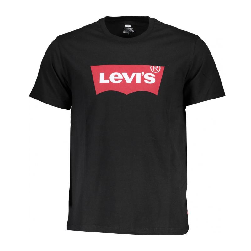 Мъжка тениска с къс ръкав levi's, черна