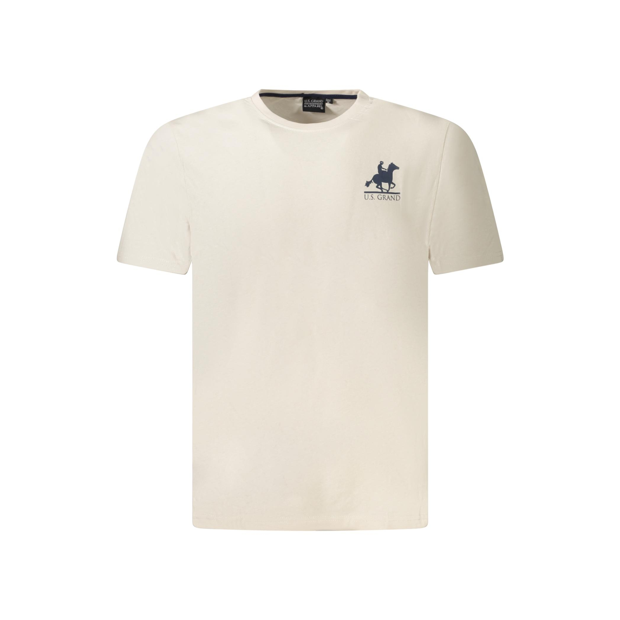 Снимка на Мъжка тениска с къс ръкав us grand, бежова U.S. GRAND