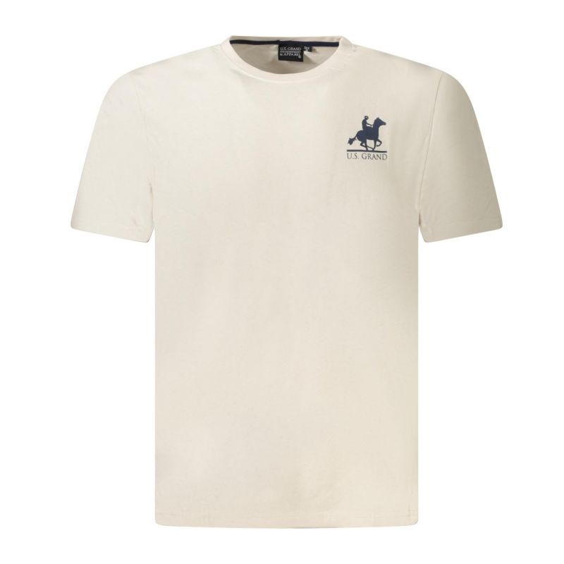 Снимка на Мъжка тениска с къс ръкав us grand, бежова U.S. GRAND 