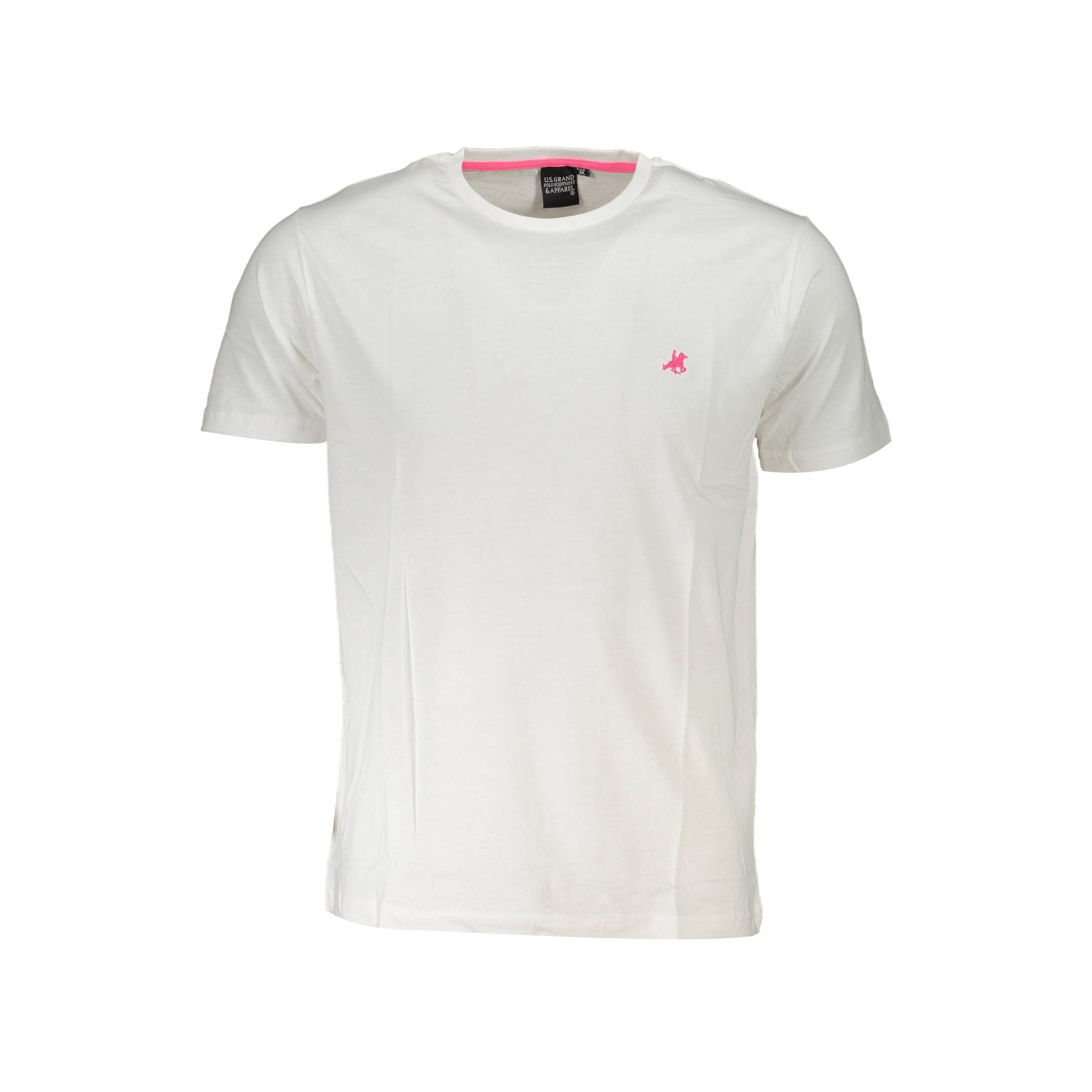Снимка на Мъжка тениска с къс ръкав us grand, бяла U.S. GRAND