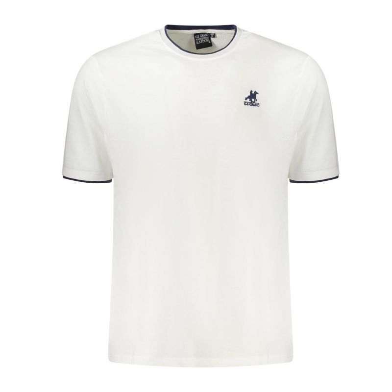 Мъжка тениска с къс ръкав us grand, бяла