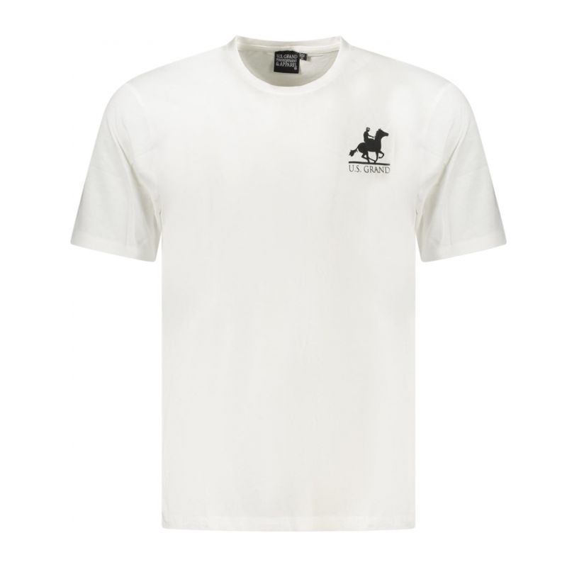 Мъжка тениска с къс ръкав us grand, бяла