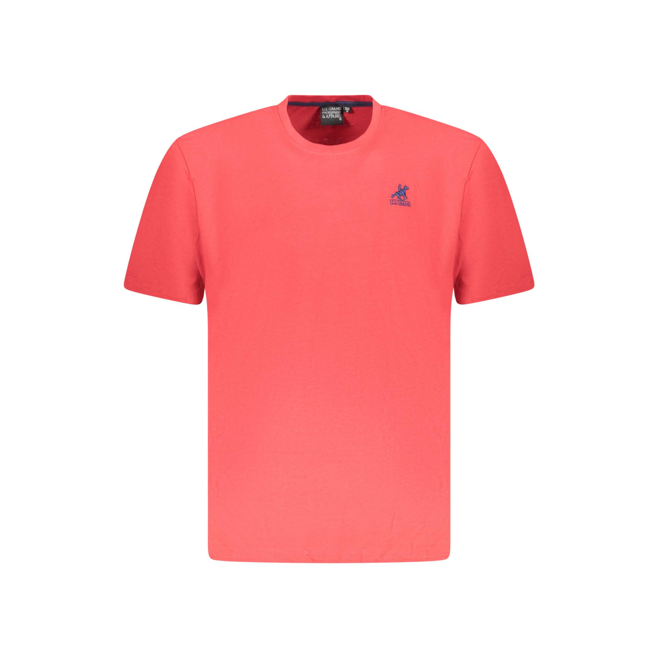 Снимка на Мъжка тениска с къс ръкав us grand, червена U.S. GRAND