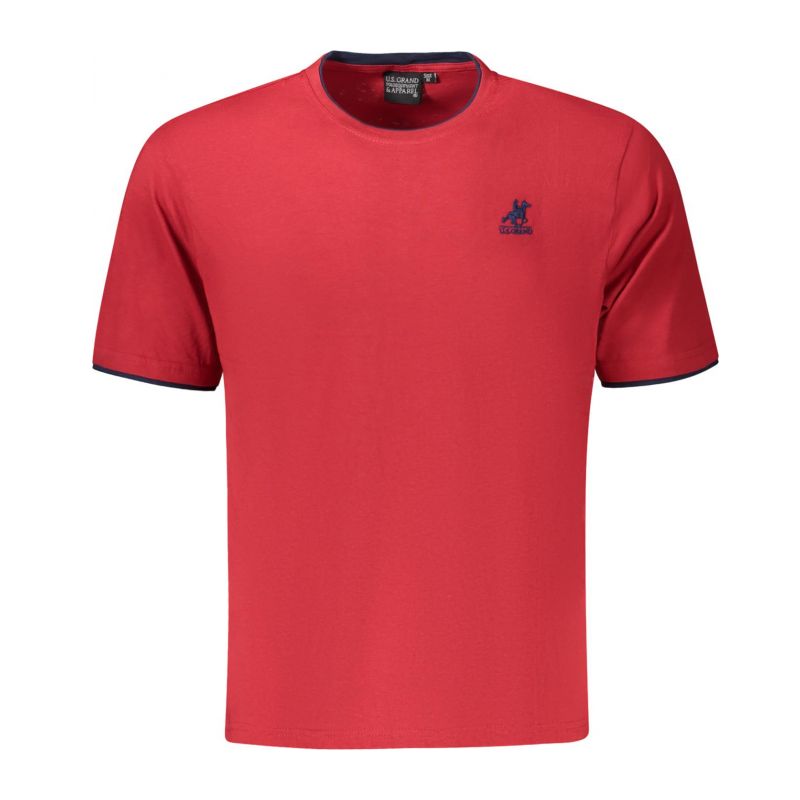 Мъжка тениска с къс ръкав us grand, червена