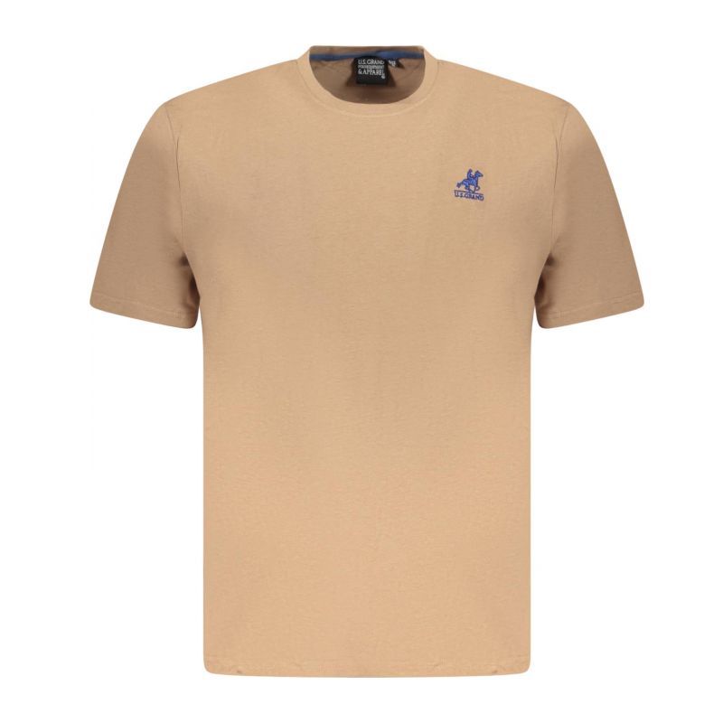 Мъжка тениска с къс ръкав us grand, кафява