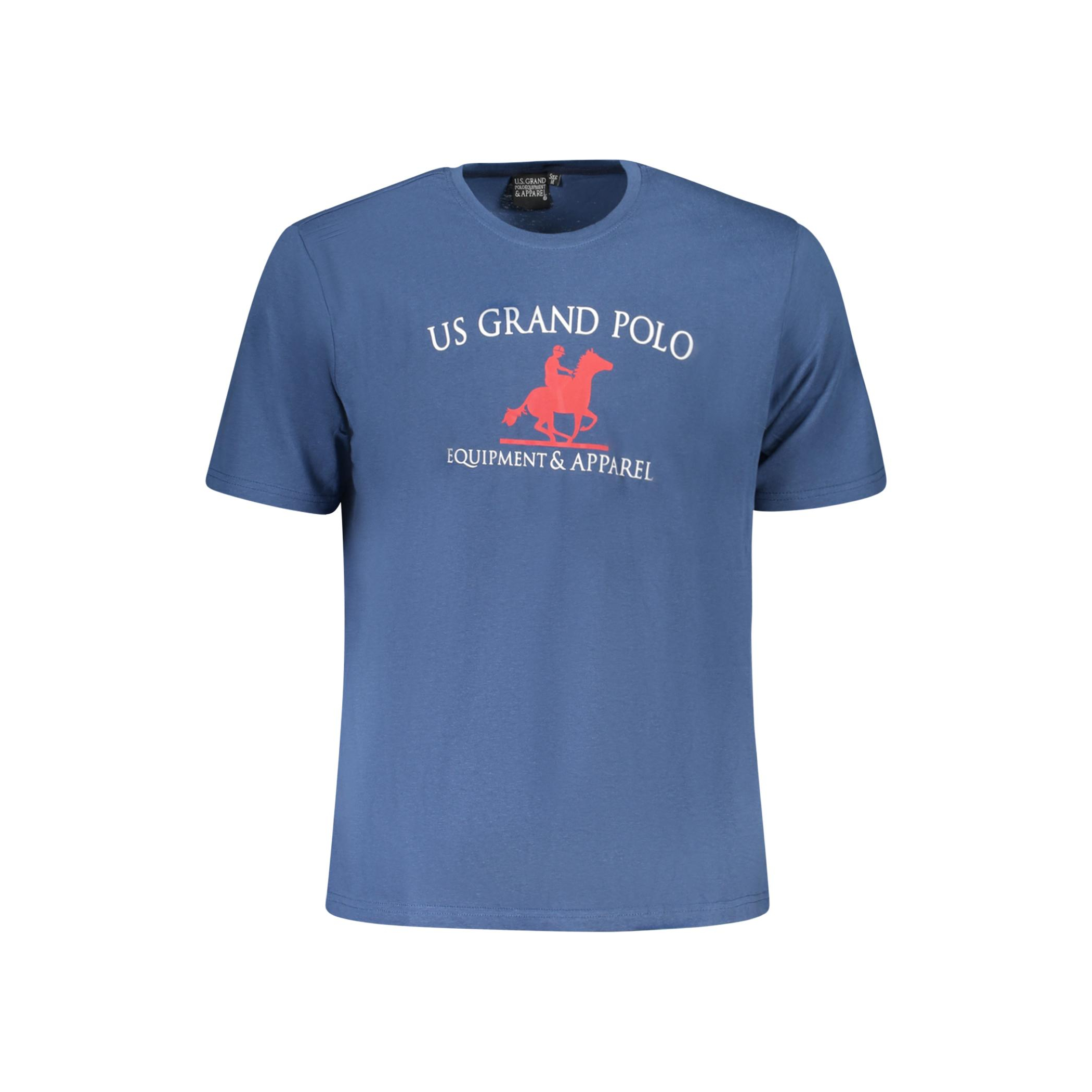 Снимка на Мъжка тениска с къс ръкав us grand, синя U.S. GRAND
