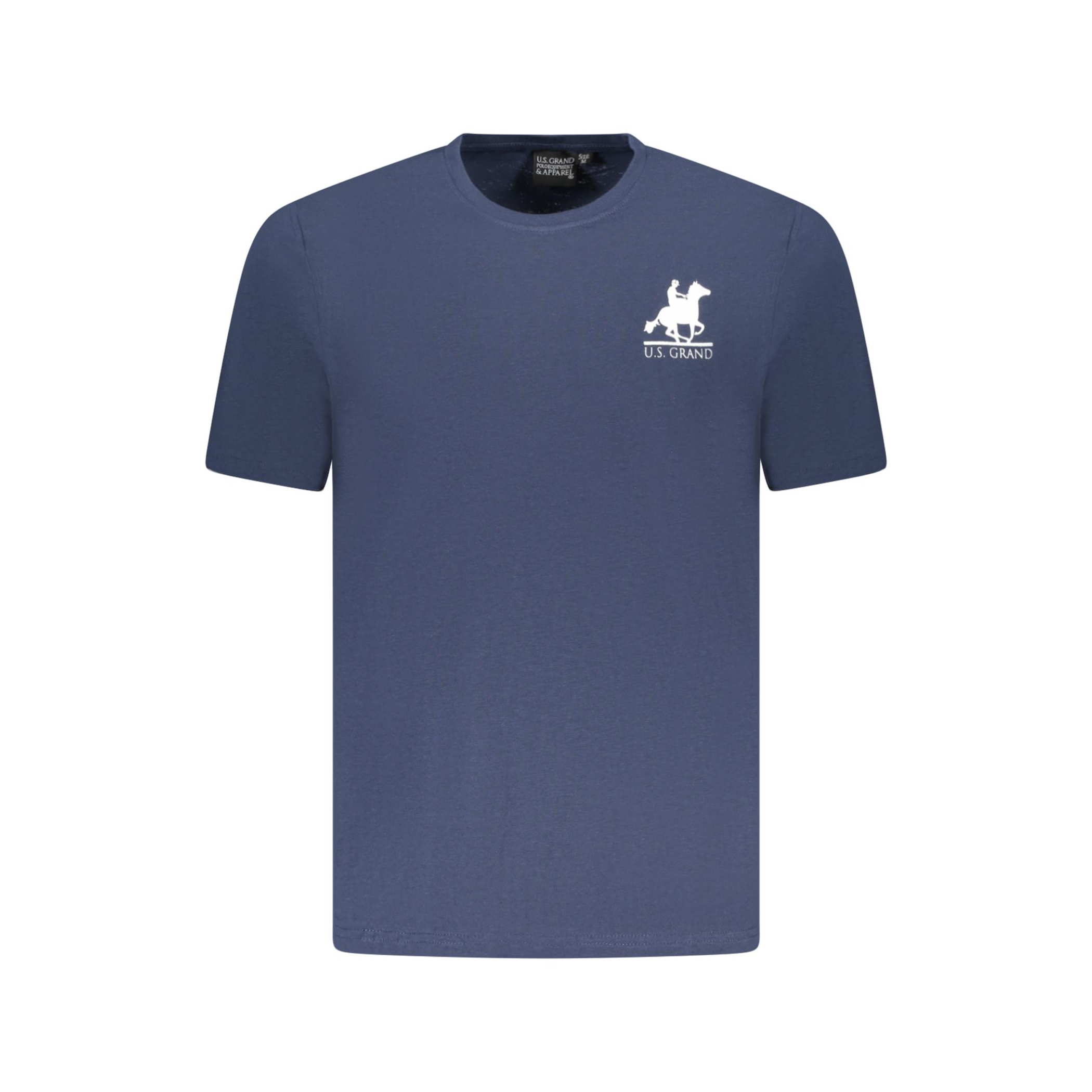 Снимка на Мъжка тениска с къс ръкав us grand, синя U.S. GRAND