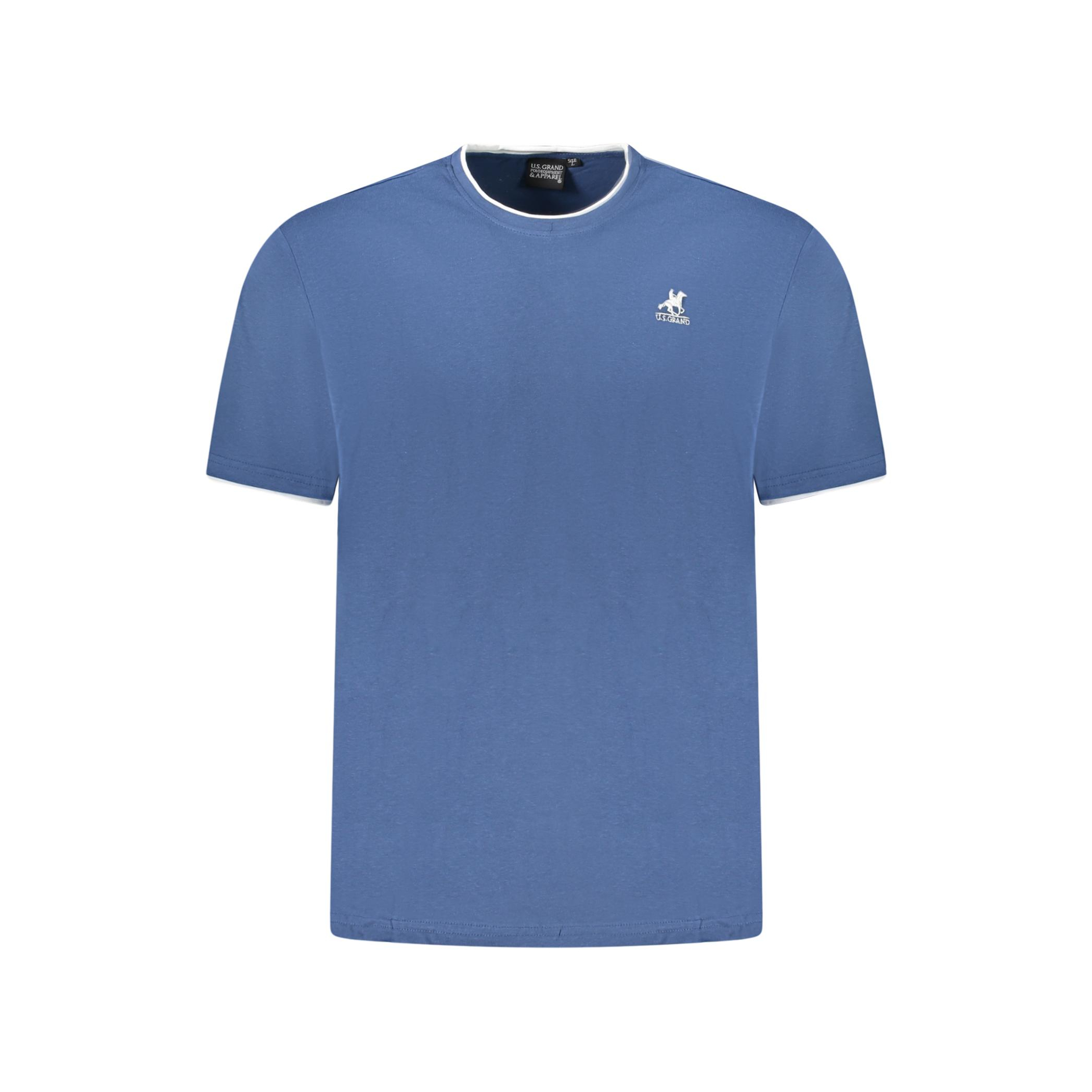 Снимка на Мъжка тениска с къс ръкав us grand, синя U.S. GRAND
