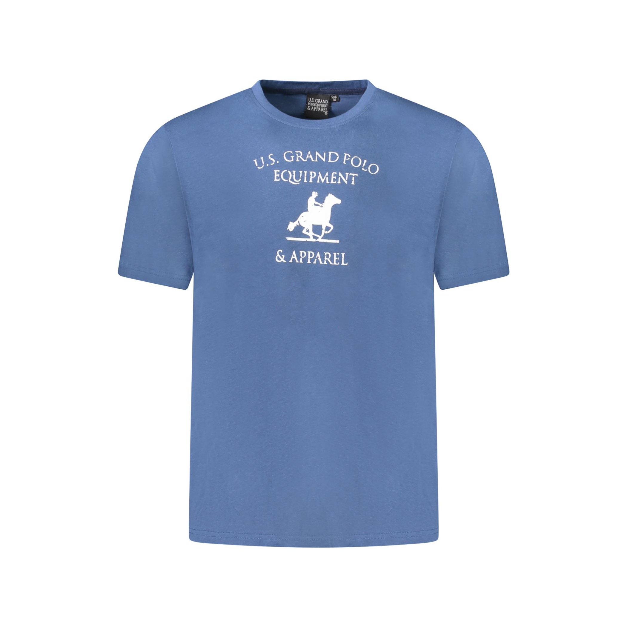 Снимка на Мъжка тениска с къс ръкав us grand, синя U.S. GRAND