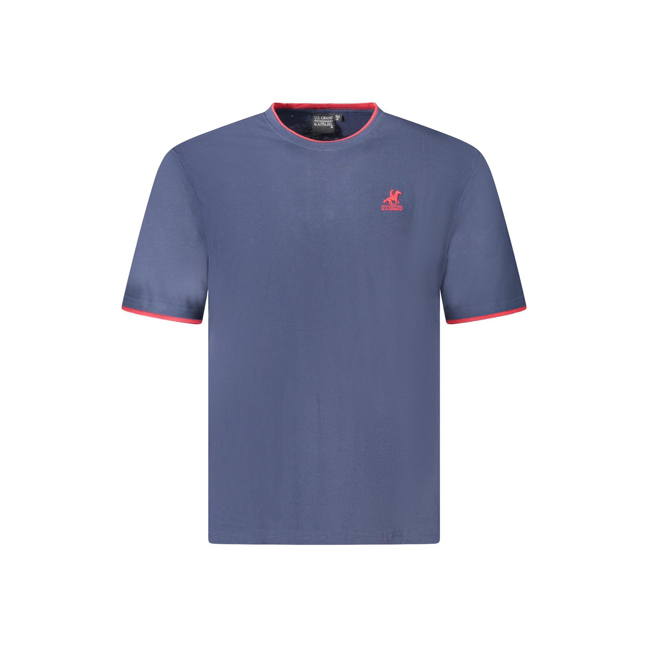Снимка на Мъжка тениска с къс ръкав us grand, синя U.S. GRAND