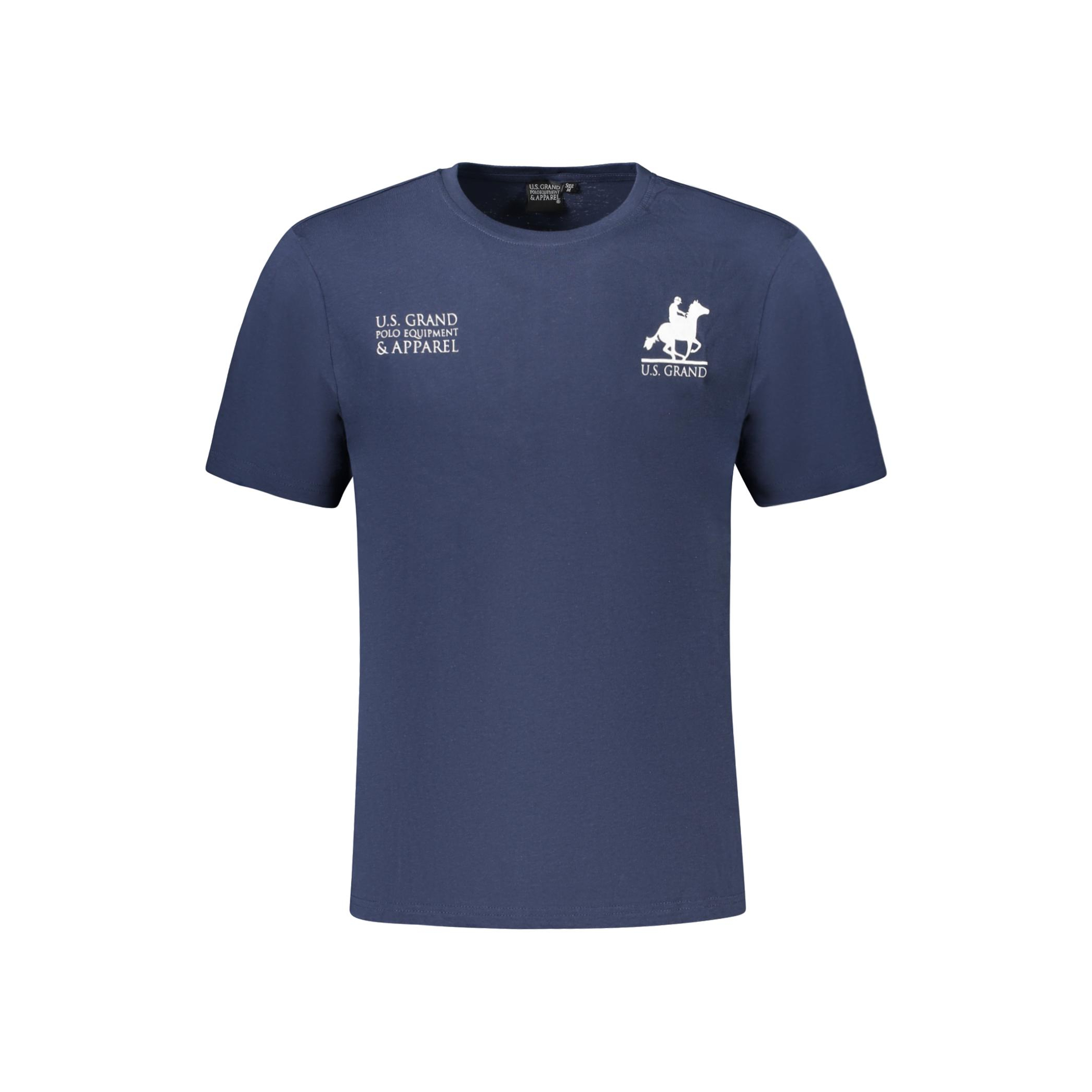 Снимка на Мъжка тениска с къс ръкав us grand, синя U.S. GRAND