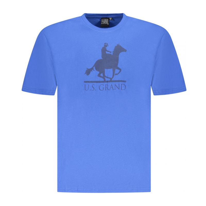 Снимка на Мъжка тениска с къс ръкав us grand, синя U.S. GRAND