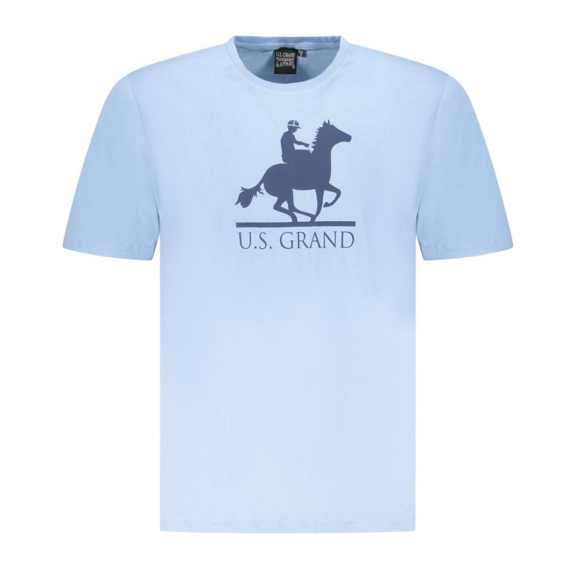 Снимка на Мъжка тениска с къс ръкав us grand, синя U.S. GRAND